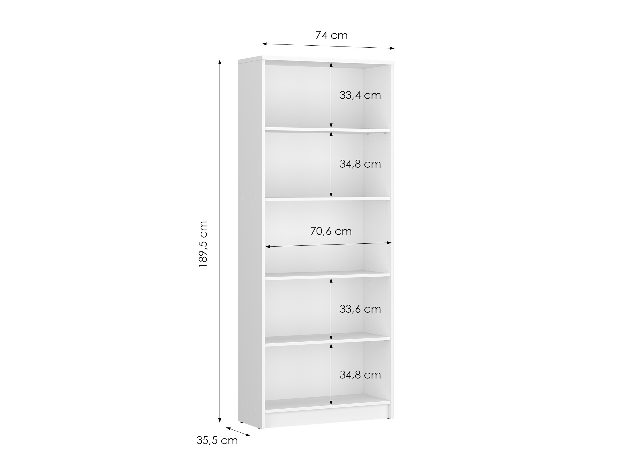 Estante Ontario 194 (Branco)