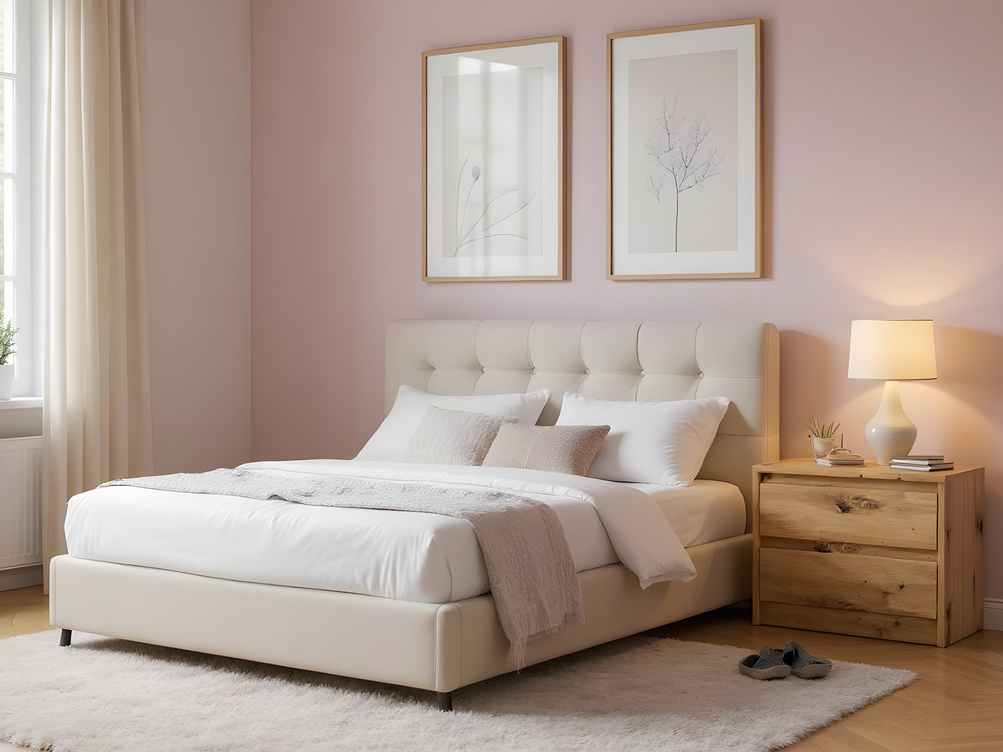 Mesa de cabeceira Ontario 197 (Carvalho Artisan)