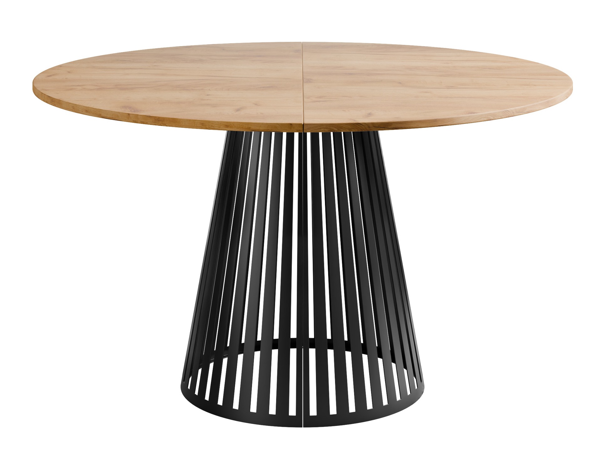 Mesa Prudentia II (Craft de carvalho dourado + Preto)