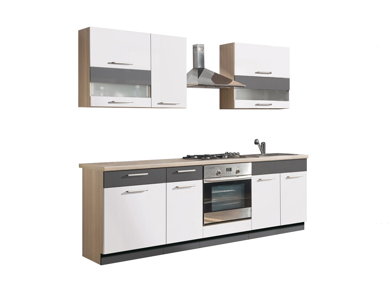 Conjunto de cozinha modular Mode White 127