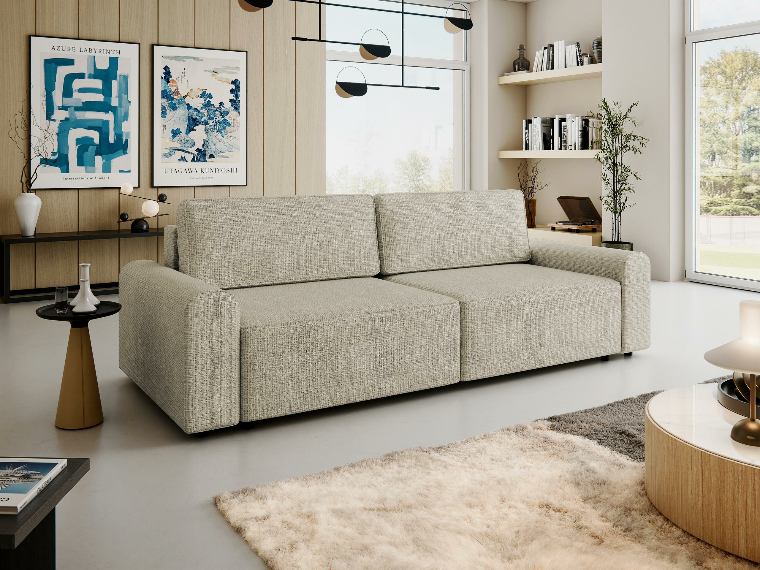 Sofá-cama Stonecrest 107 (Sierra 744)