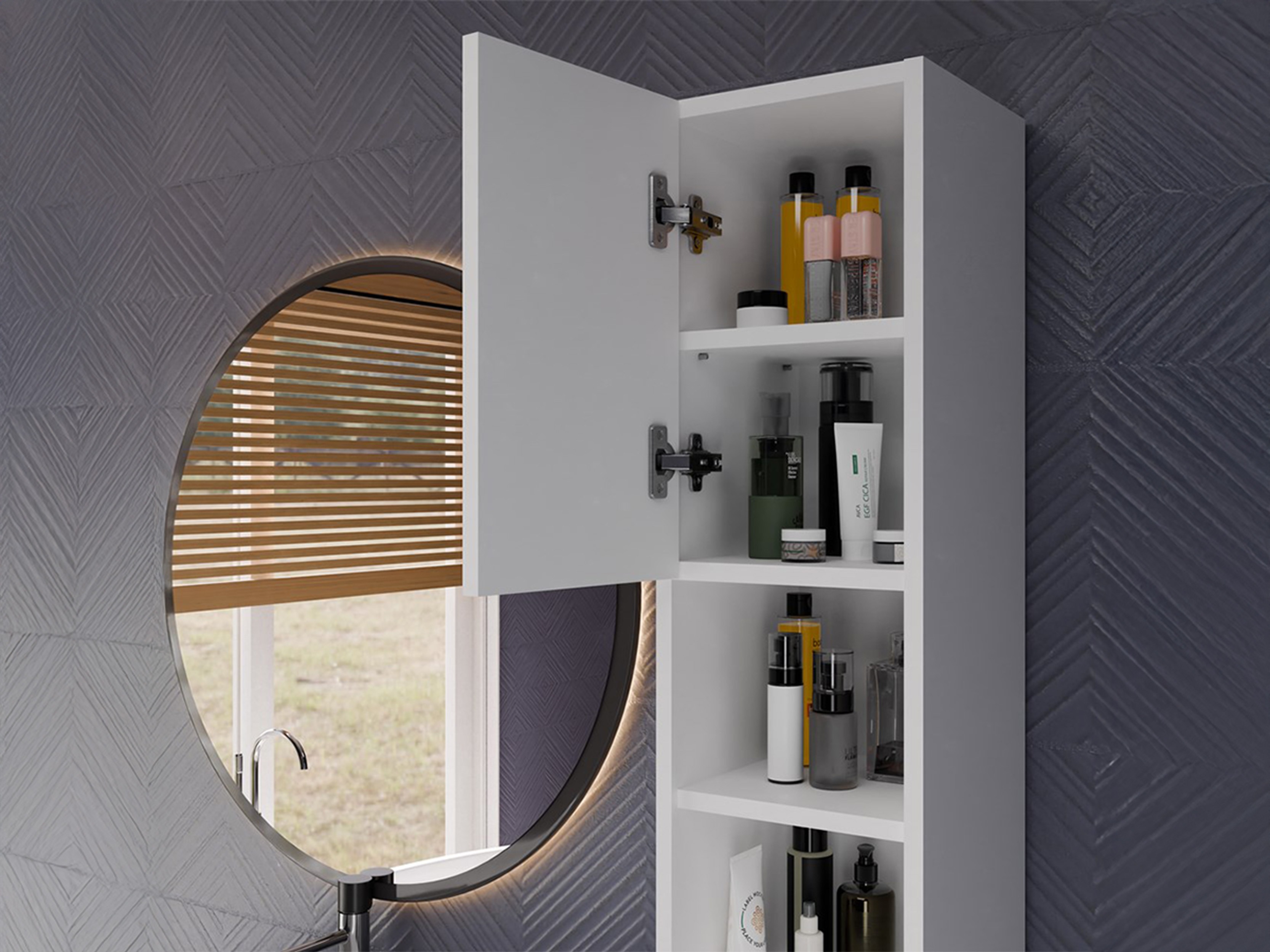 Armário colocado para casa de banho Mandeville 345