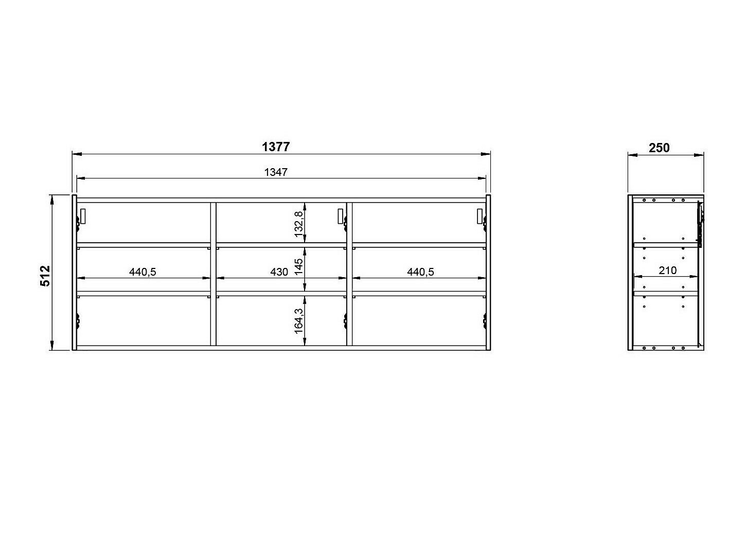 Conjunto para corredor Sacramento 521