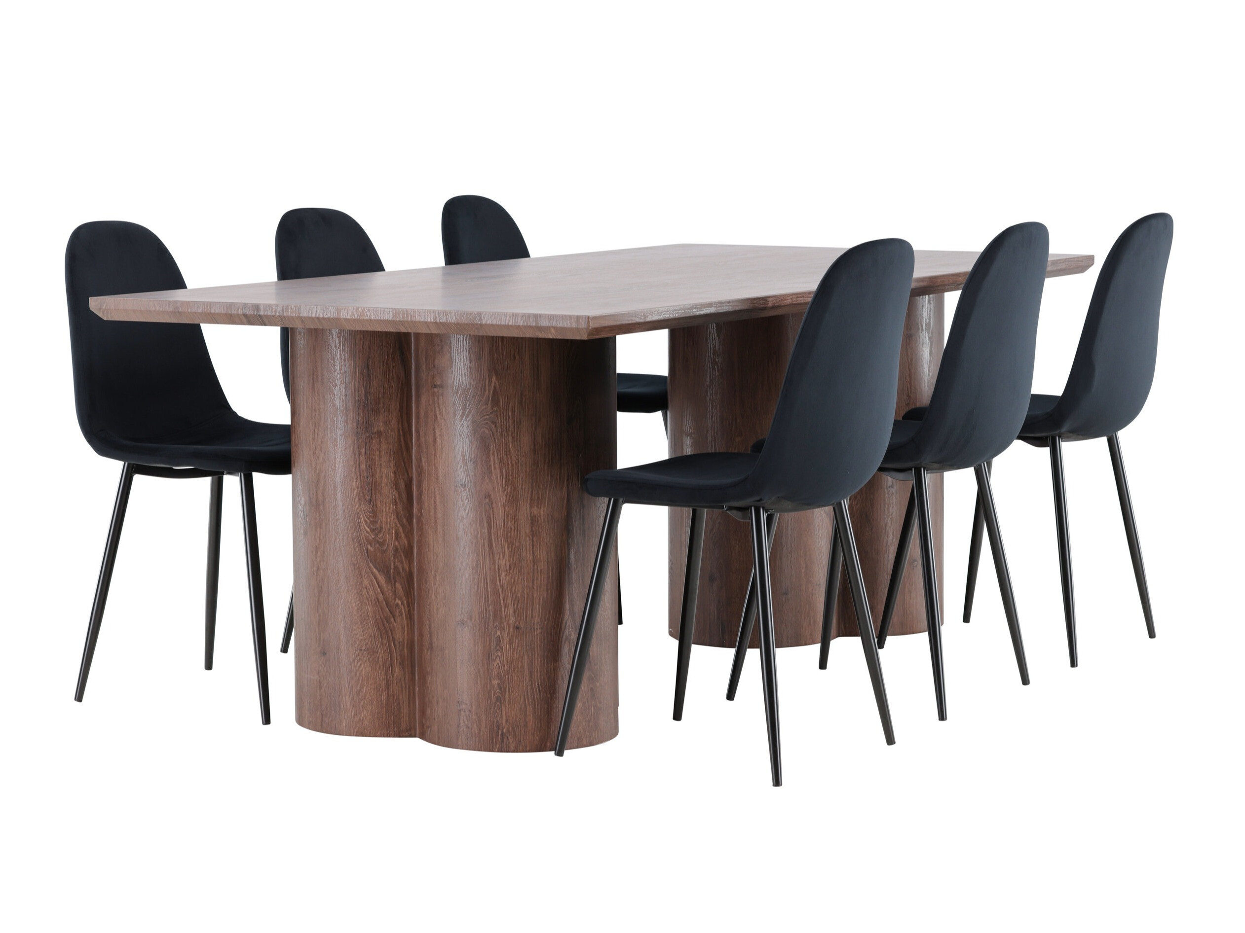 Conjunto para refeições Dallas 4959 (Preto)