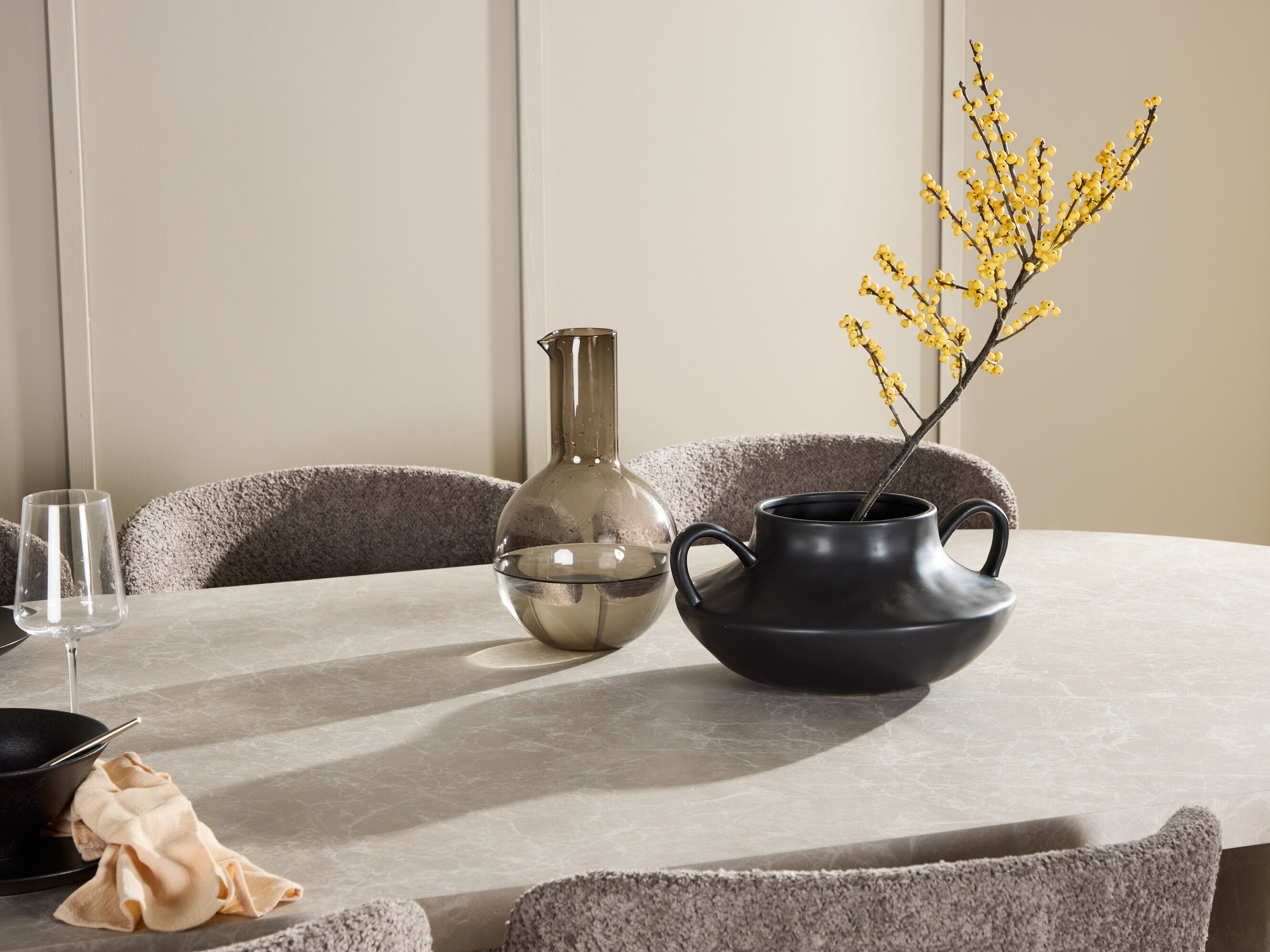 Conjunto para refeições Dallas 4969 (Castanho)