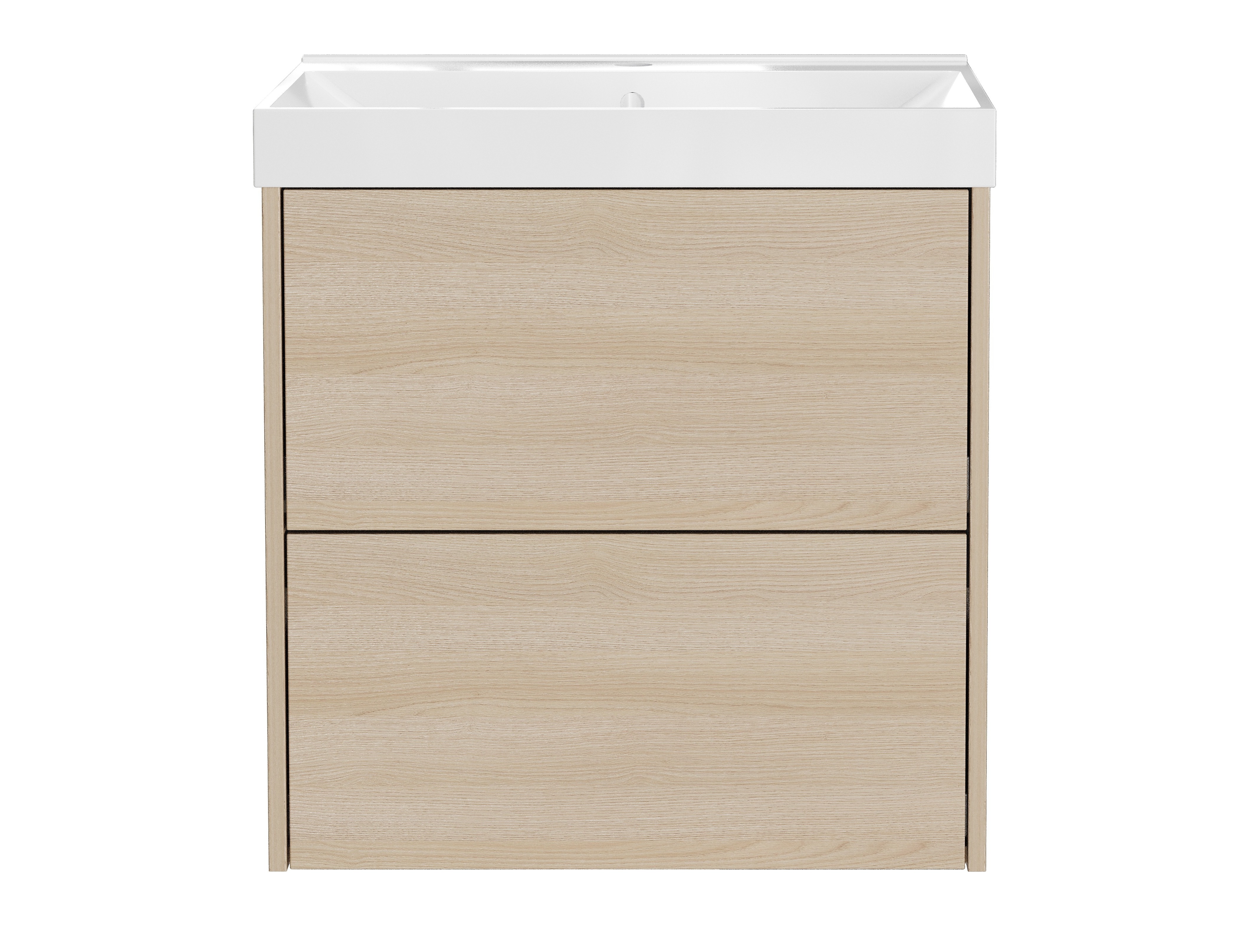 Armário suspenso para casa de banho para lavatório Sacramento 524 (Carvalho)