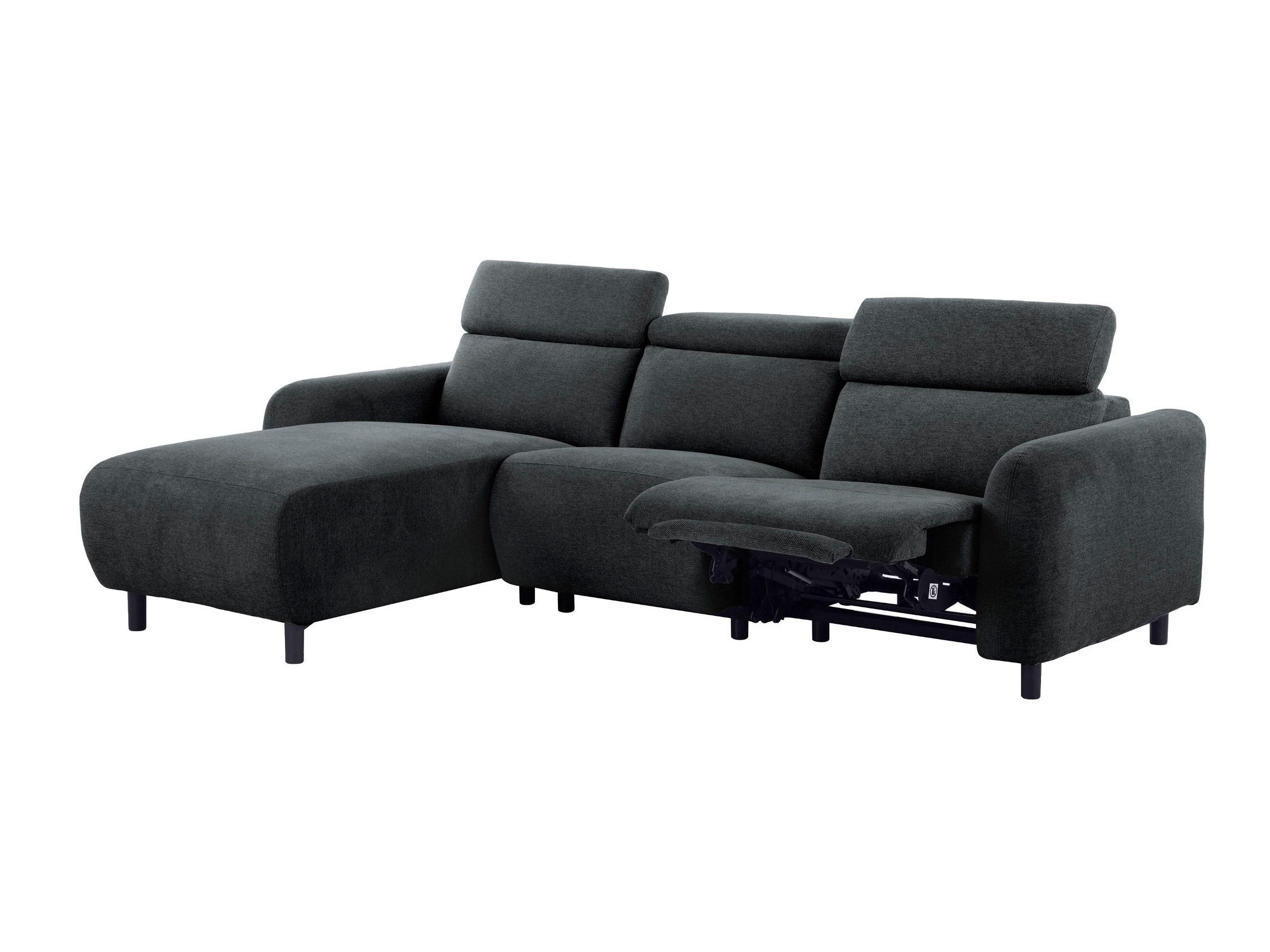 Reclinável de ângulo suave Denton 1509 (Cinzento escuro)