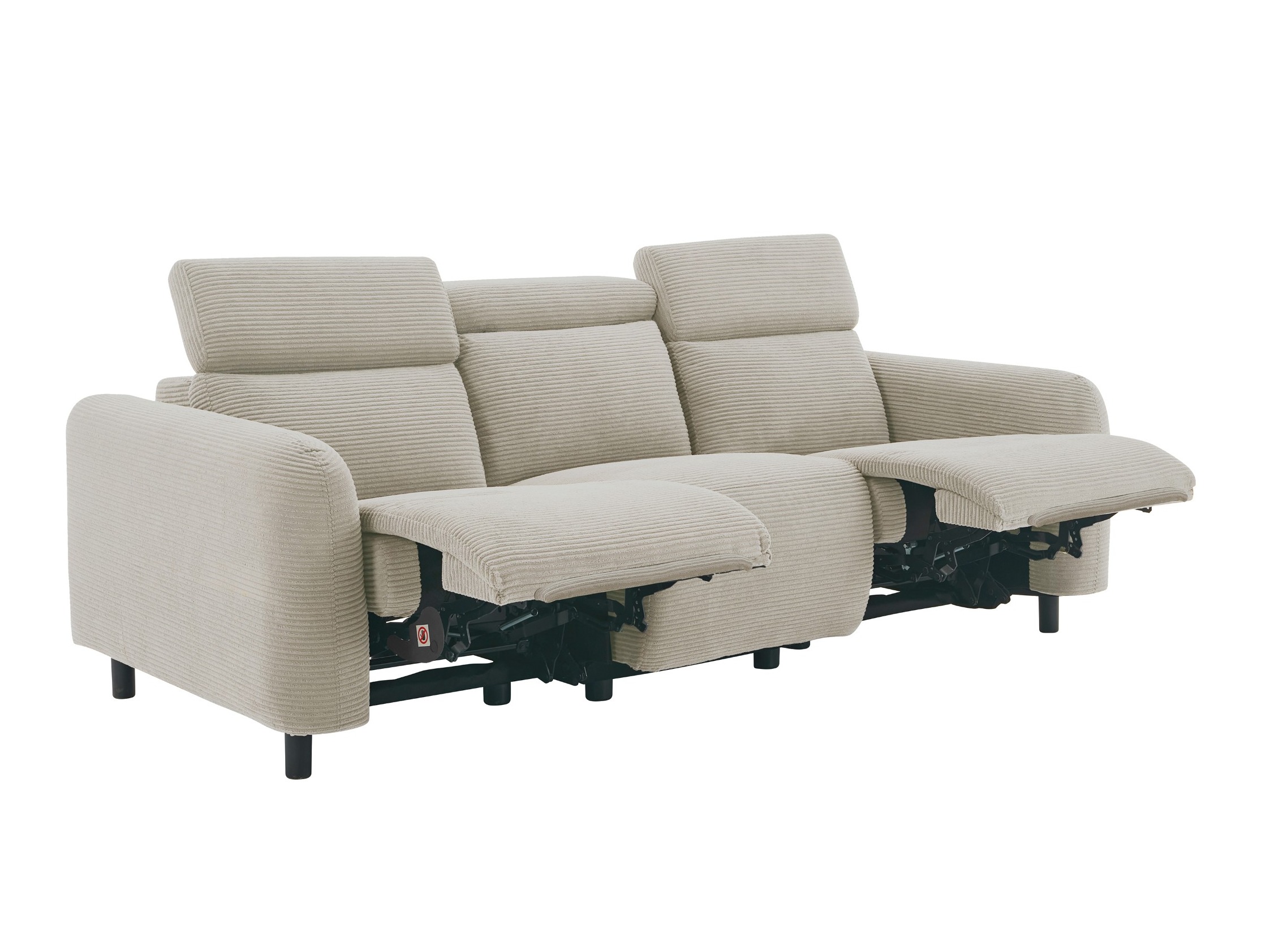 Sofá reclinável Denton 1512 (Creme)