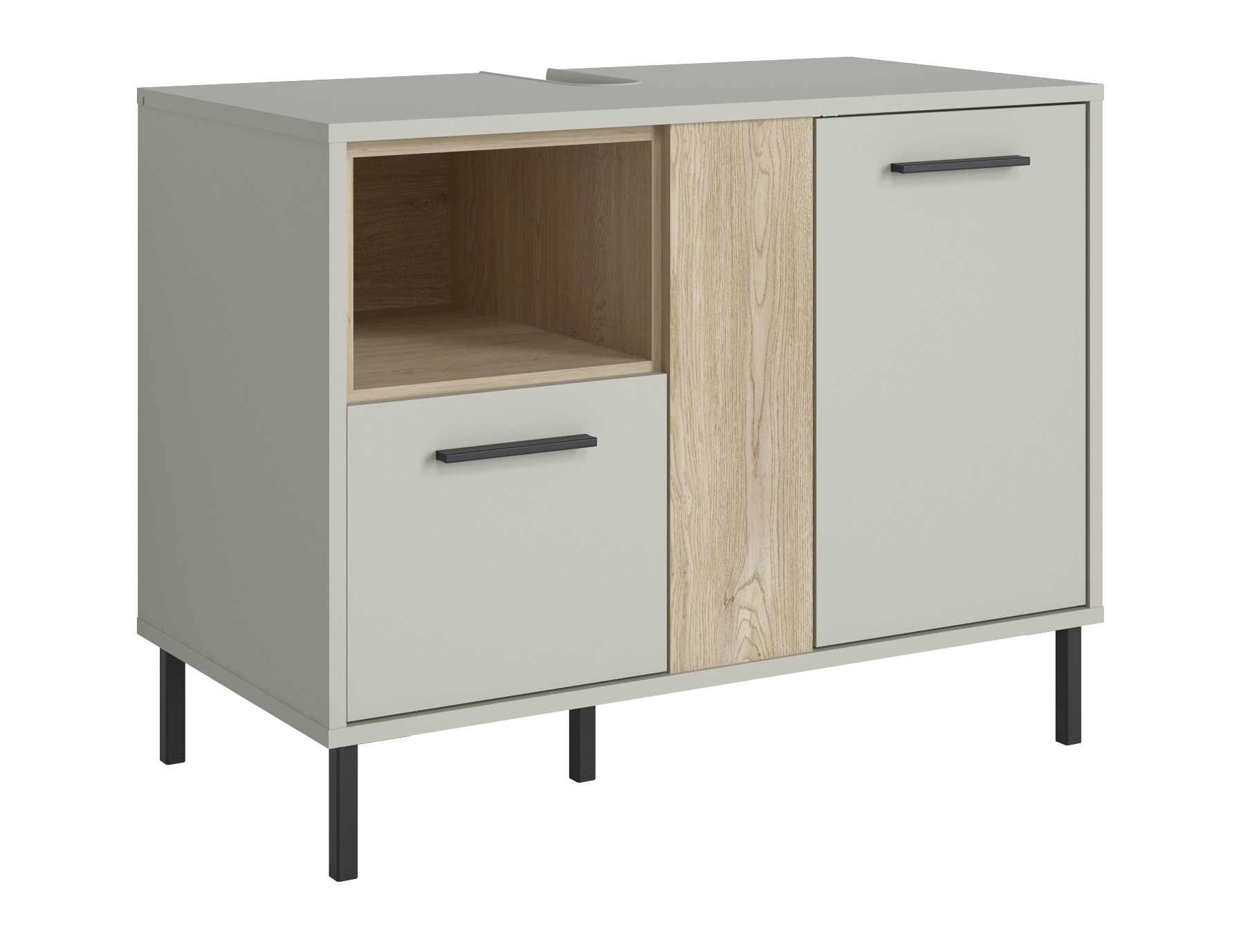 Armário com lavatório de apoio próprio para casa de banho Camelbu 100