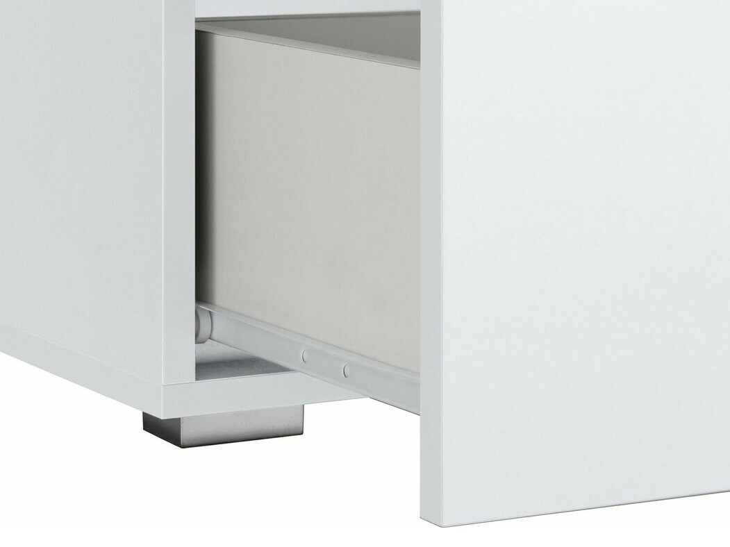 Armário com lavatório de apoio próprio para casa de banho Soncamu 110 (Branco)