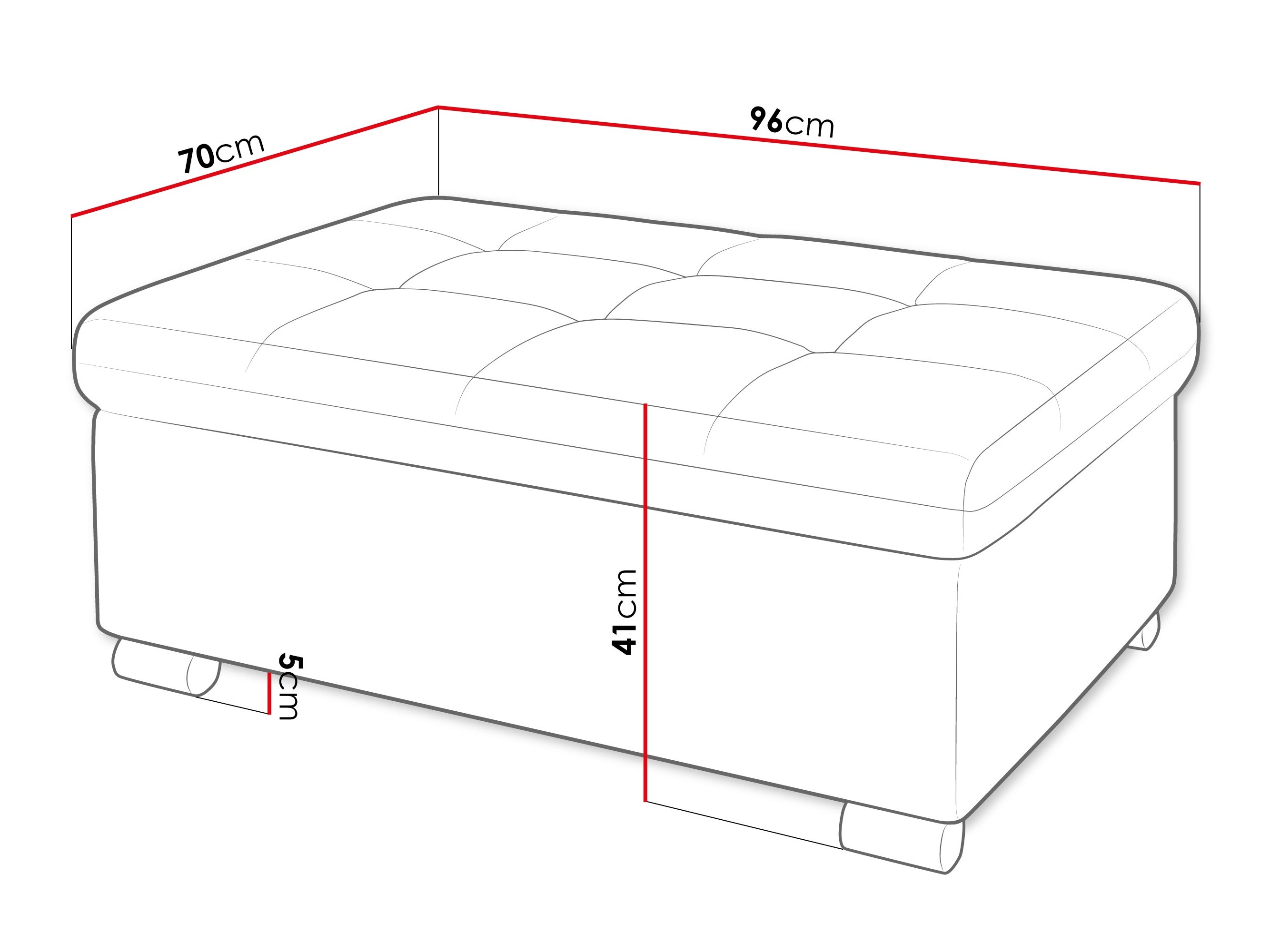 Banco estofado Comfivo 118 (Pianão 21)