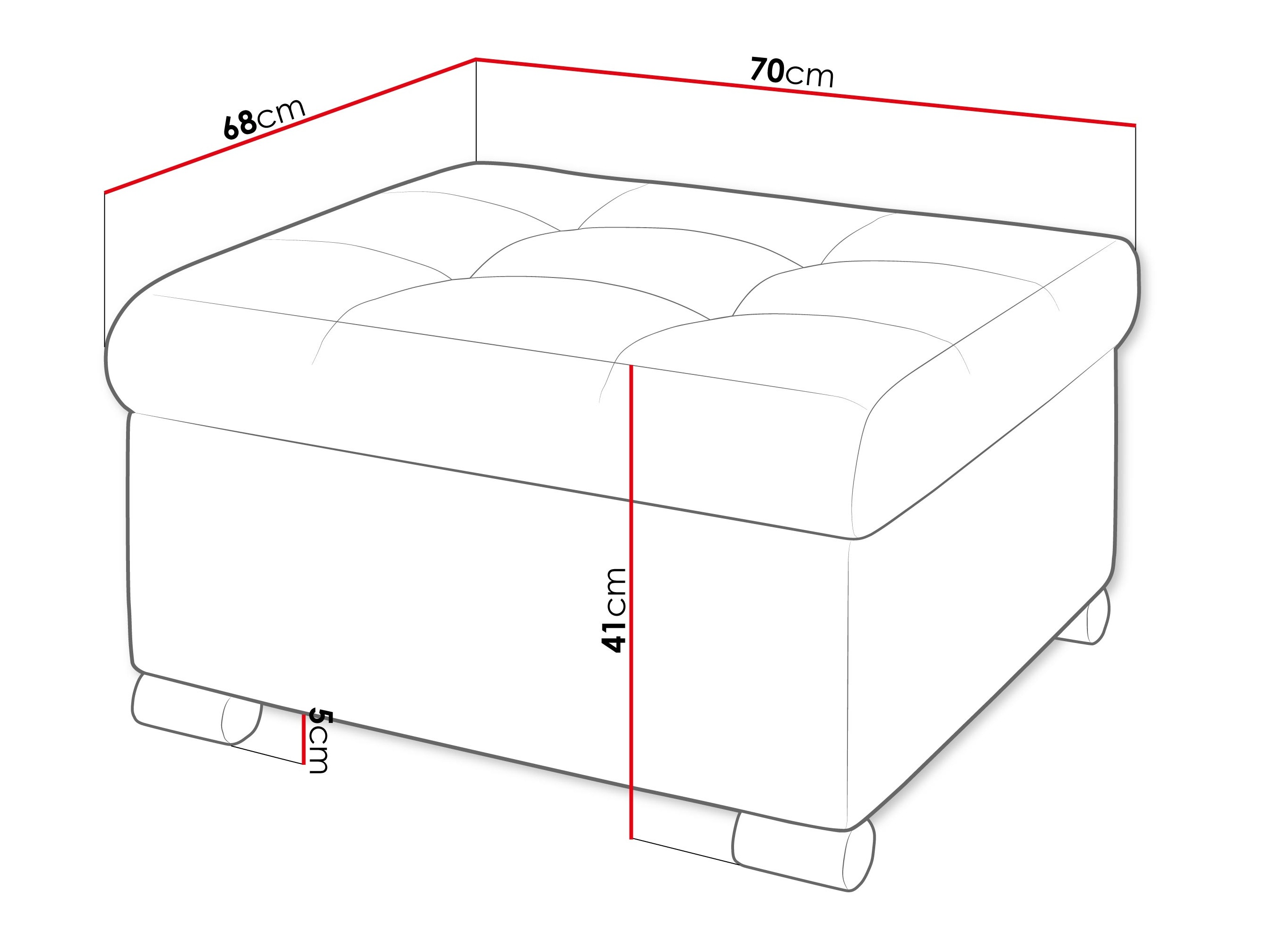 Pufe Comfivo 115 (Pianão 21)