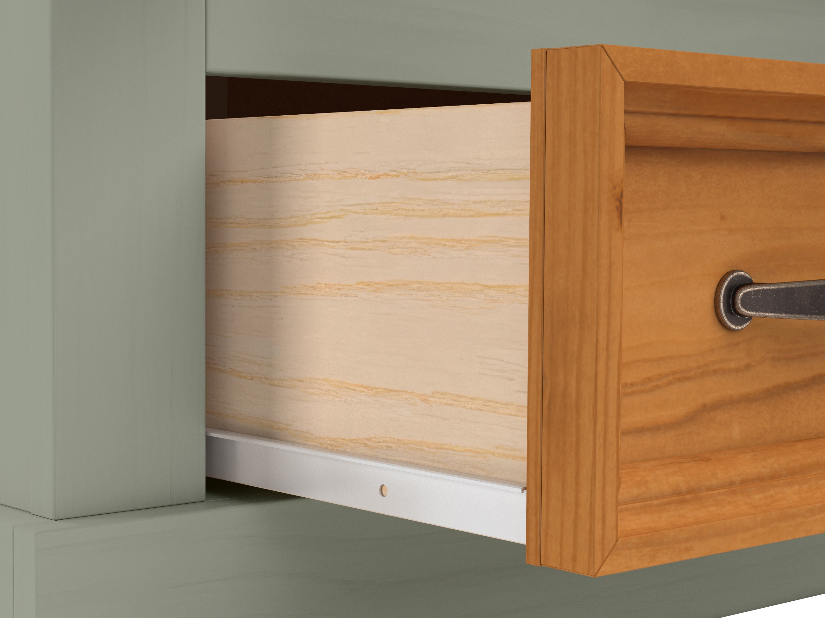 Roupeiro Tolelio 124 (Verde + Pinheiro)