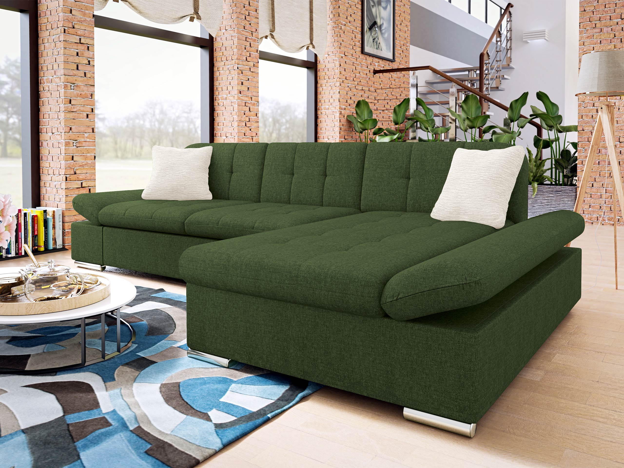 Sofá de canto Comfivo 250 (Maya 07 + Maya 02)