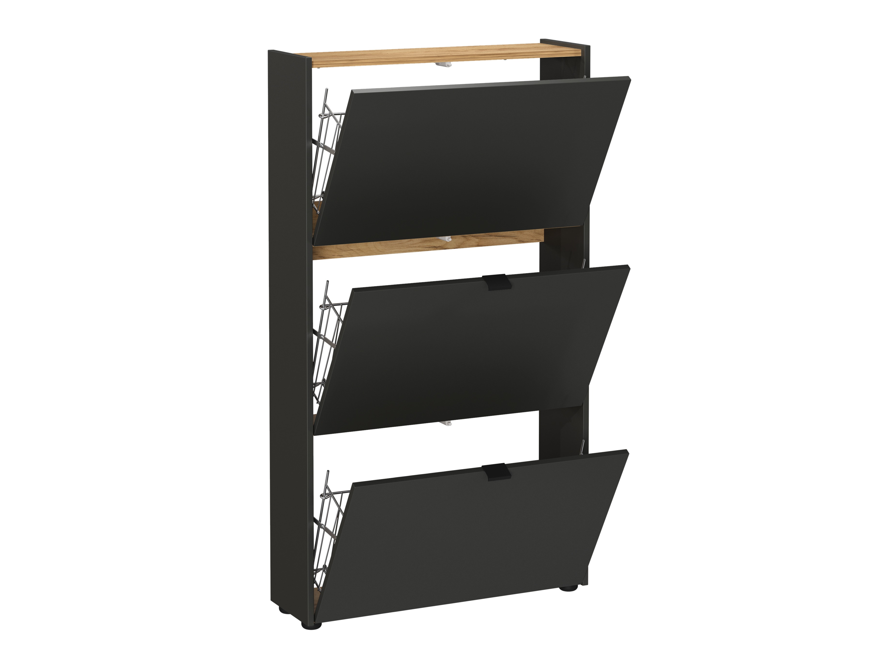 Sapateira Cirsale 113 (Navarra carvalho + Grafite)