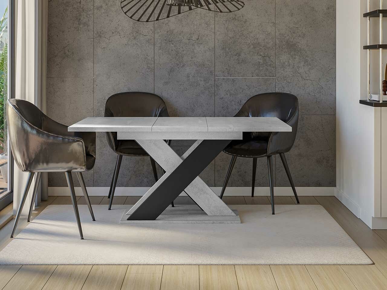 Mesa Goodyear 117 (Cinzento + Preto)