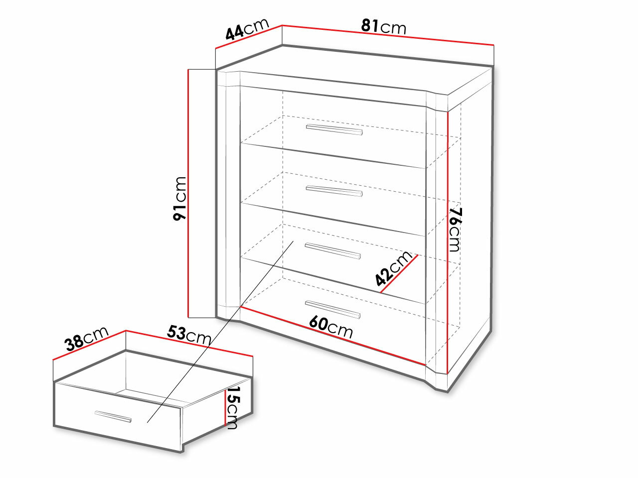 Cómoda Lorelie 103 (Brigadeiro carvalho)