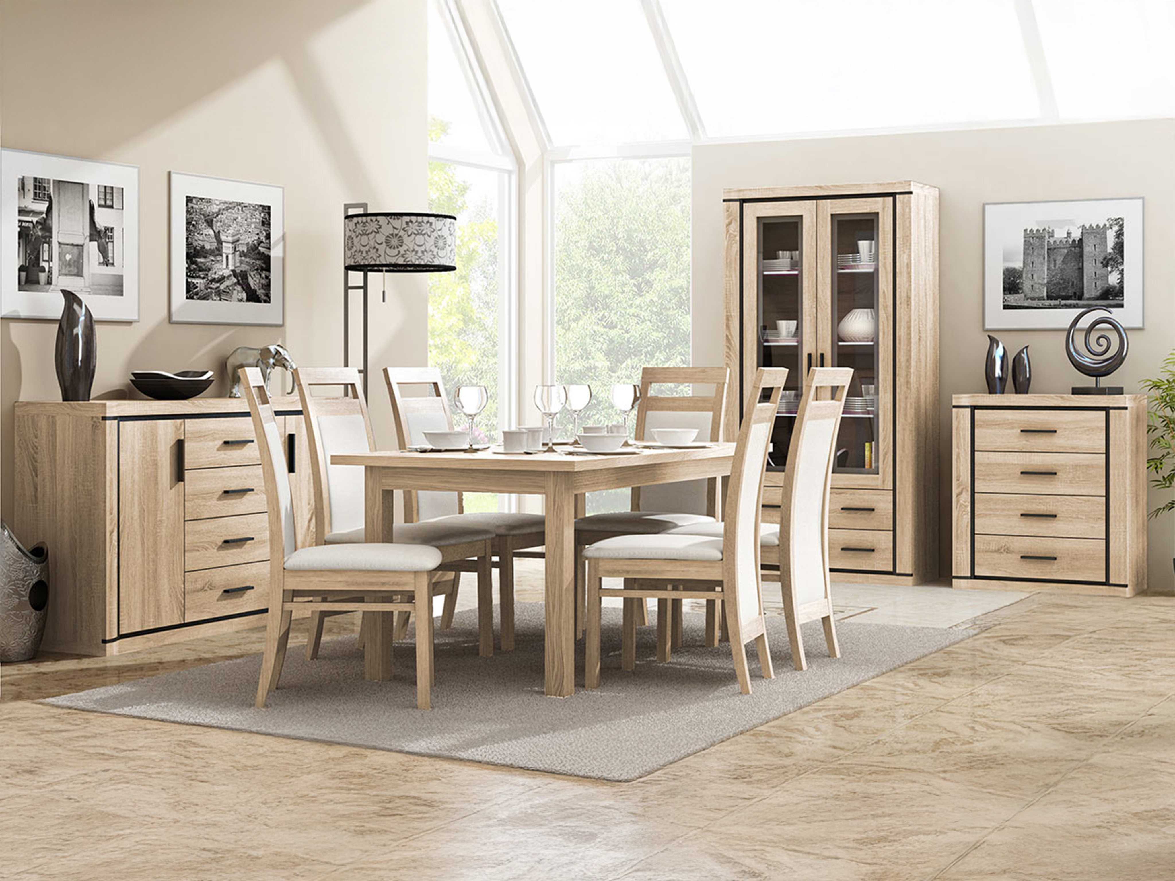 Cómoda Lorelie 104 (Carvalho sonoma)