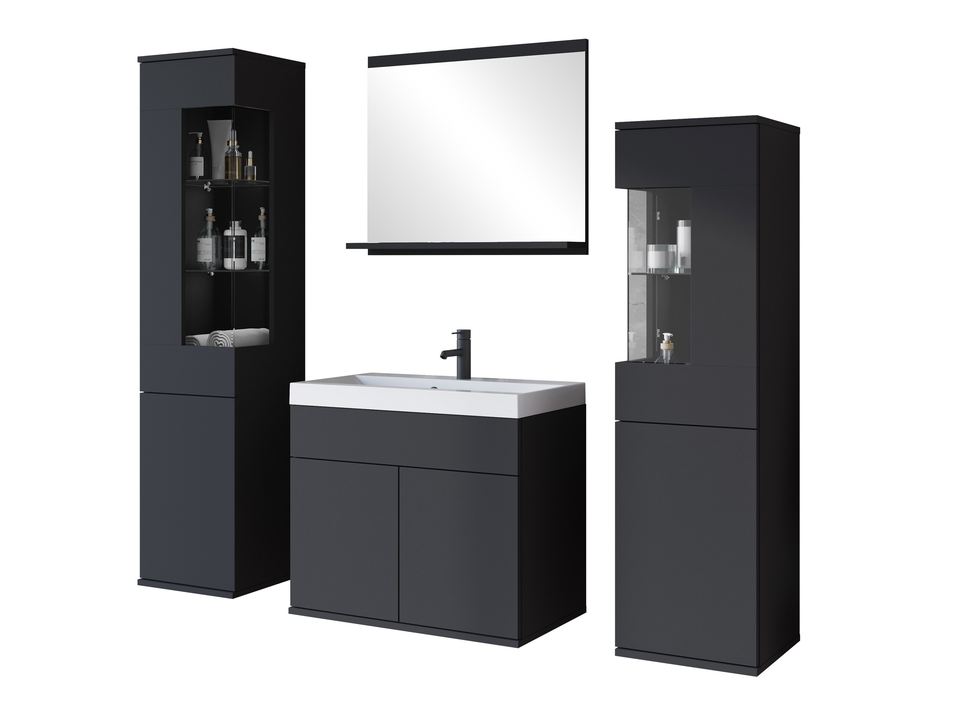 Conjunto para casa de banho Sarasota 194 (Grafite)