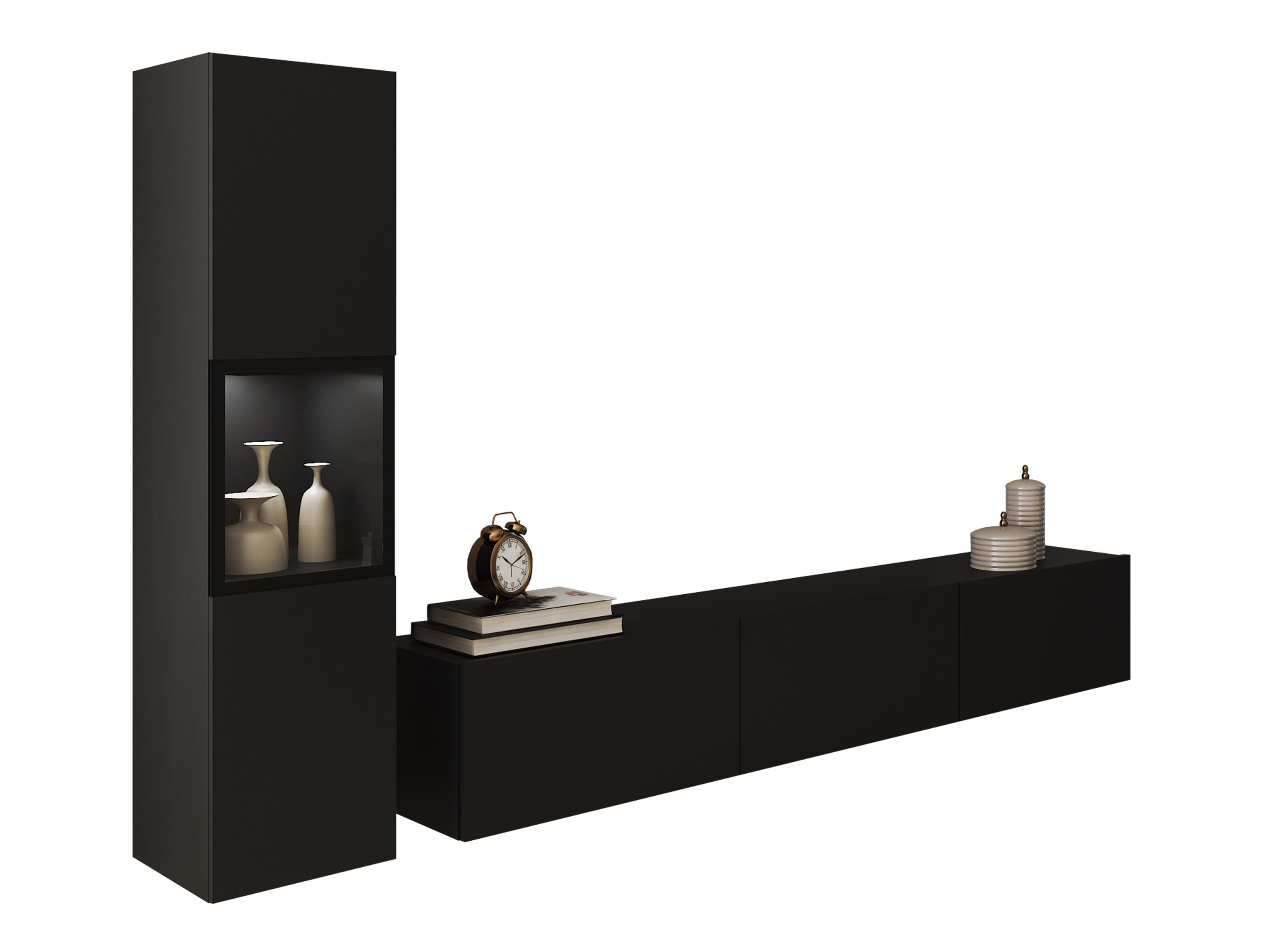 Conjunto para sala de estar Sarasota 192 (Grafite)