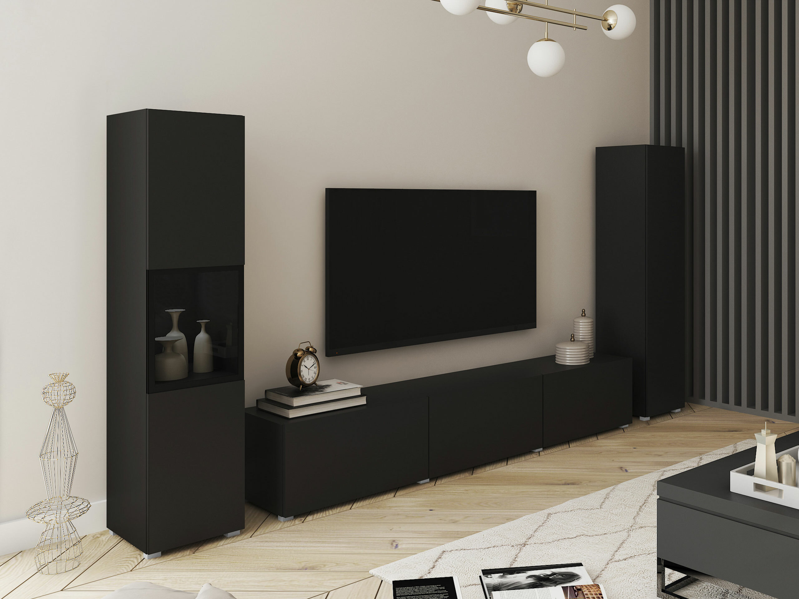 Conjunto para sala de estar Sarasota 193 (Grafite)