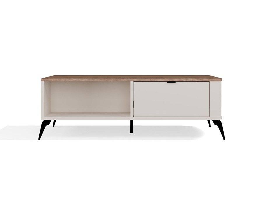 Mesa de centro Soavie 107 (Caxemira + Carvalho)