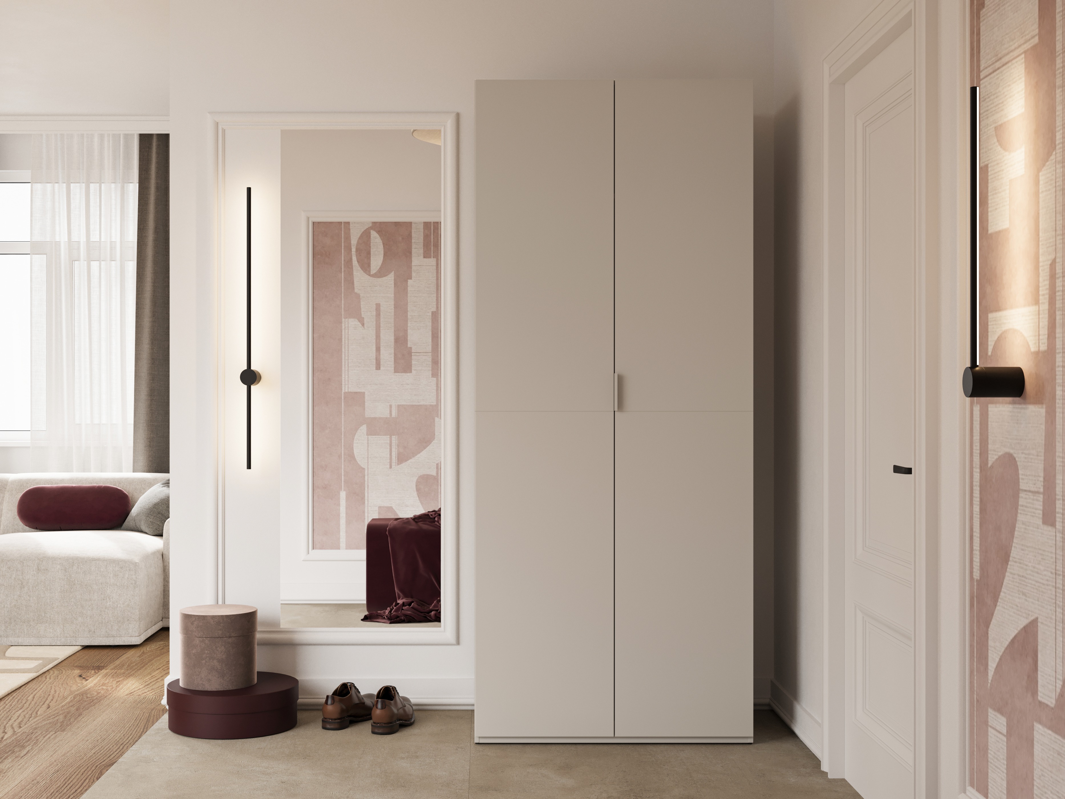 Roupeiro Austin 387 (Caxemira)