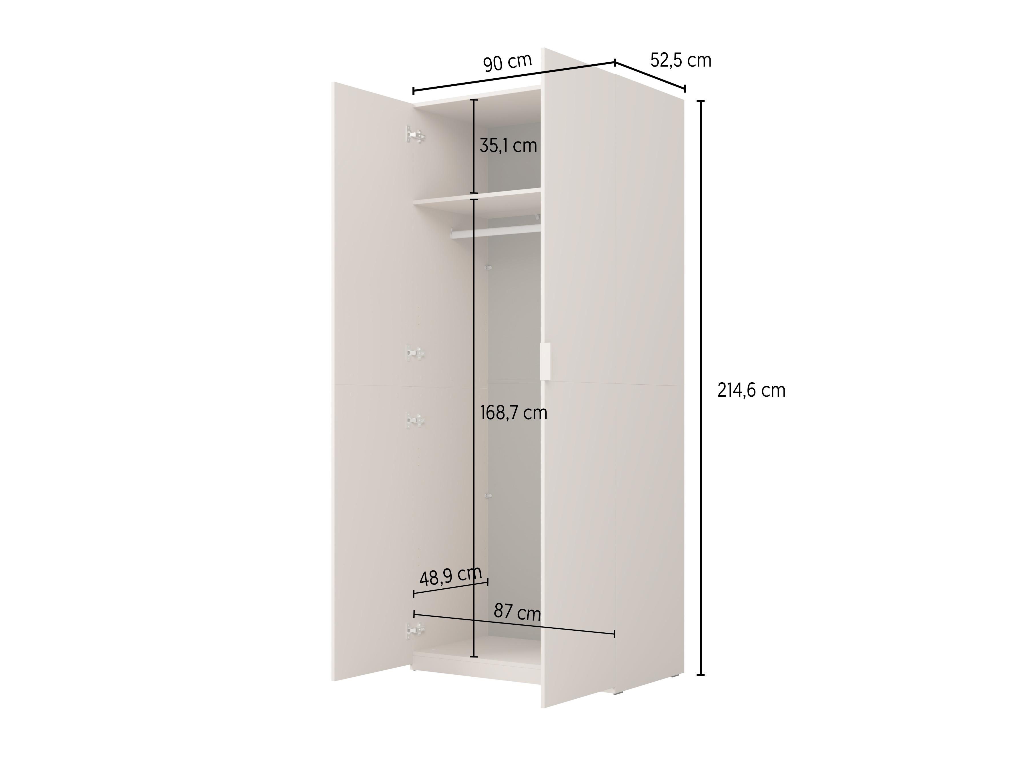 Roupeiro Austin 387 (Caxemira)