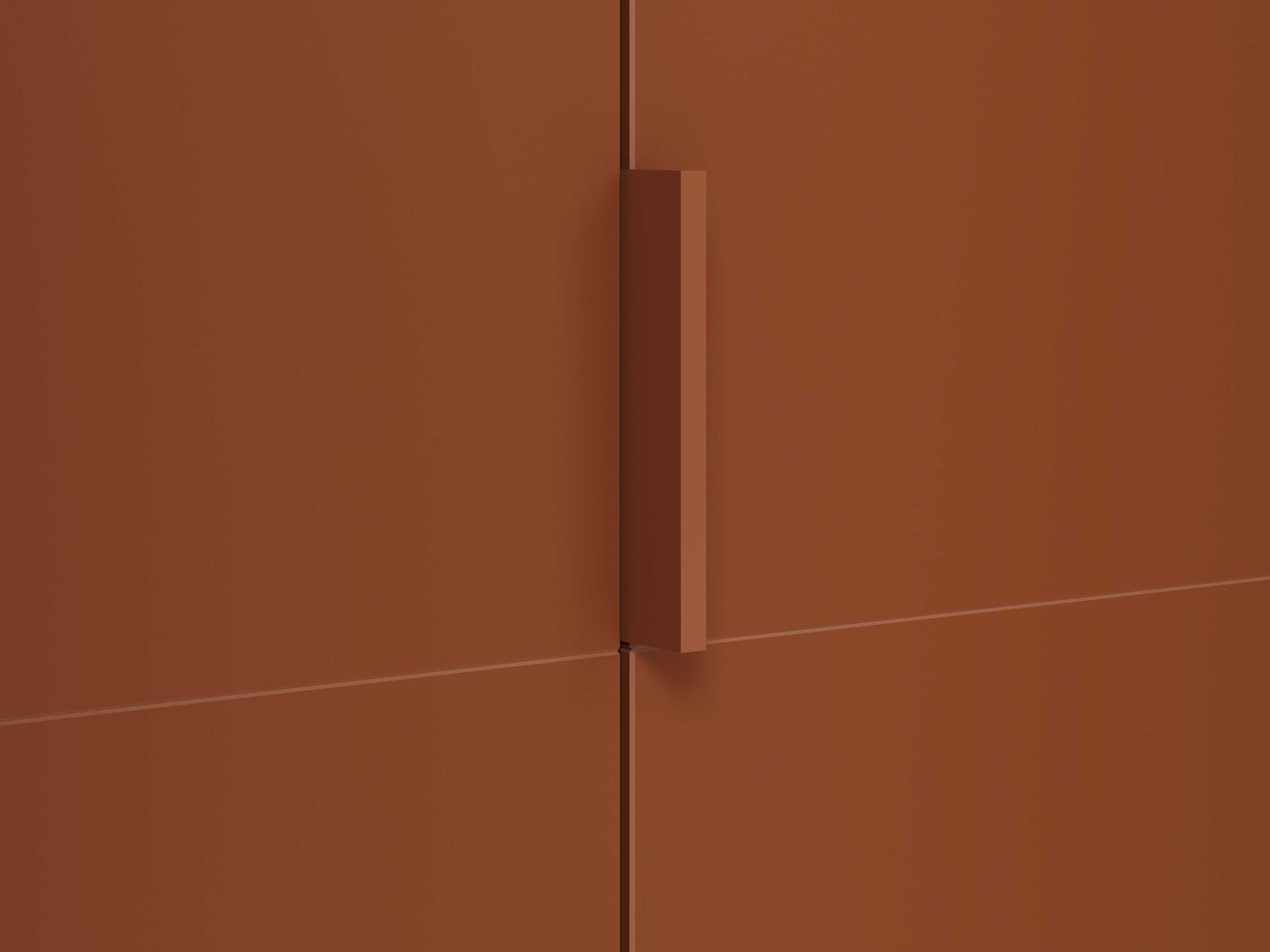 Roupeiro Austin 387 (Laranja + Carvalho)