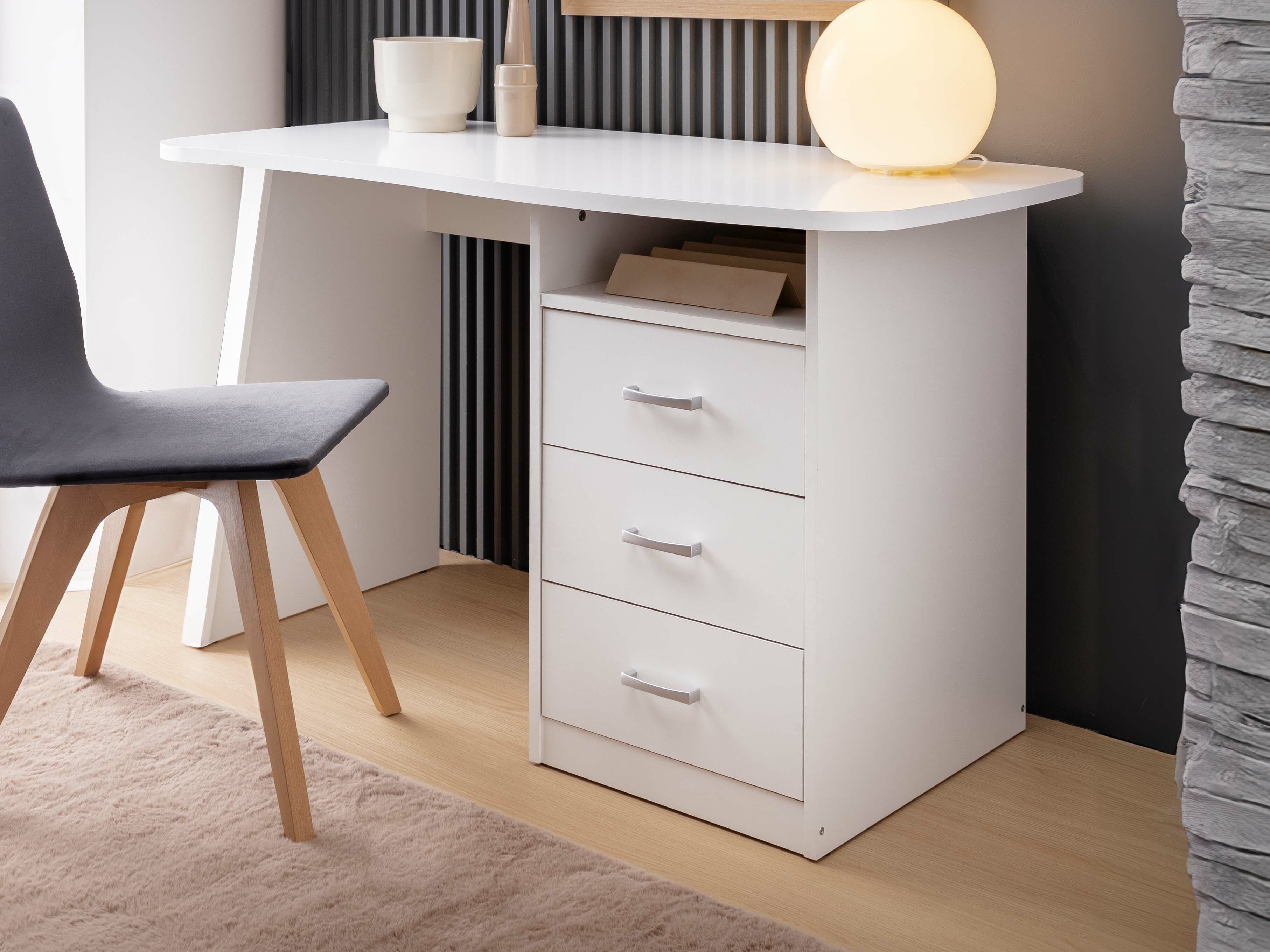 Mesa de escritório Ontario 204 (Branco)