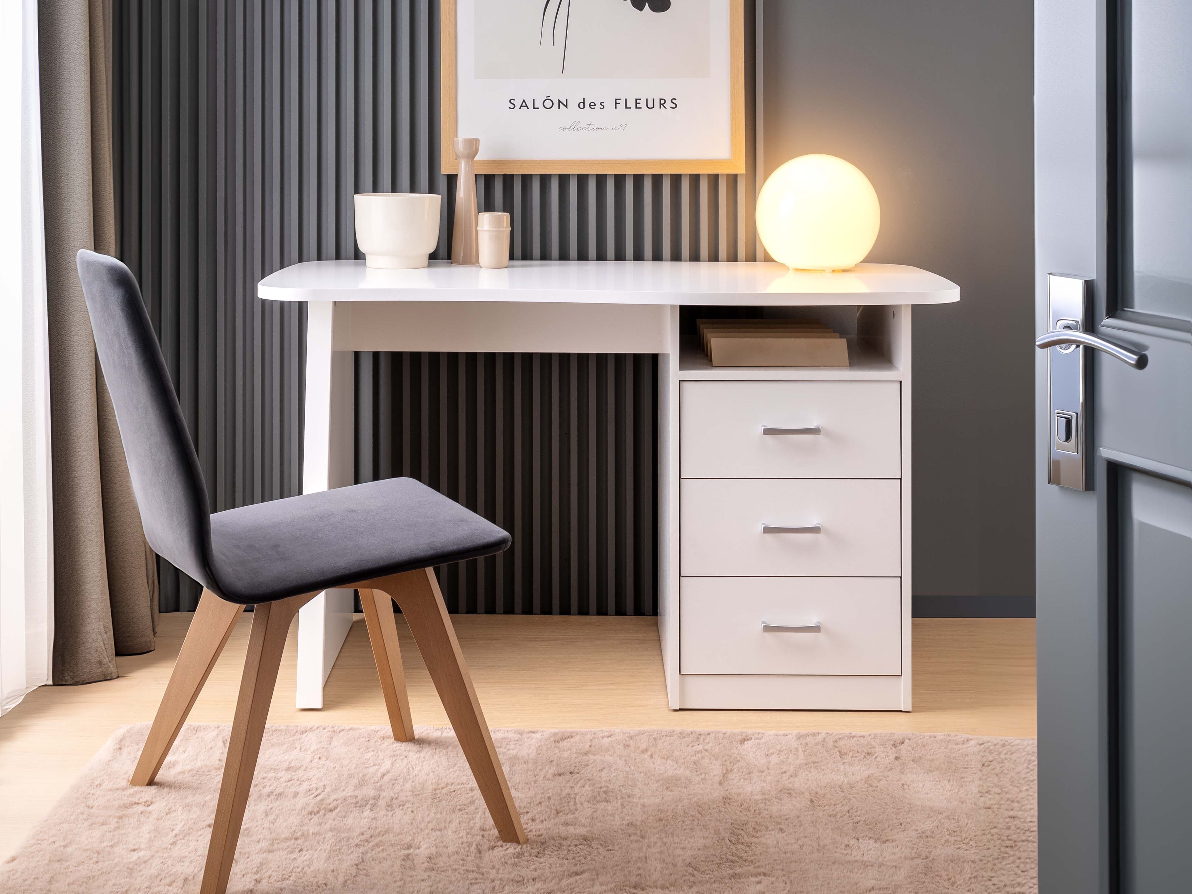 Mesa de escritório Ontario 204 (Branco)