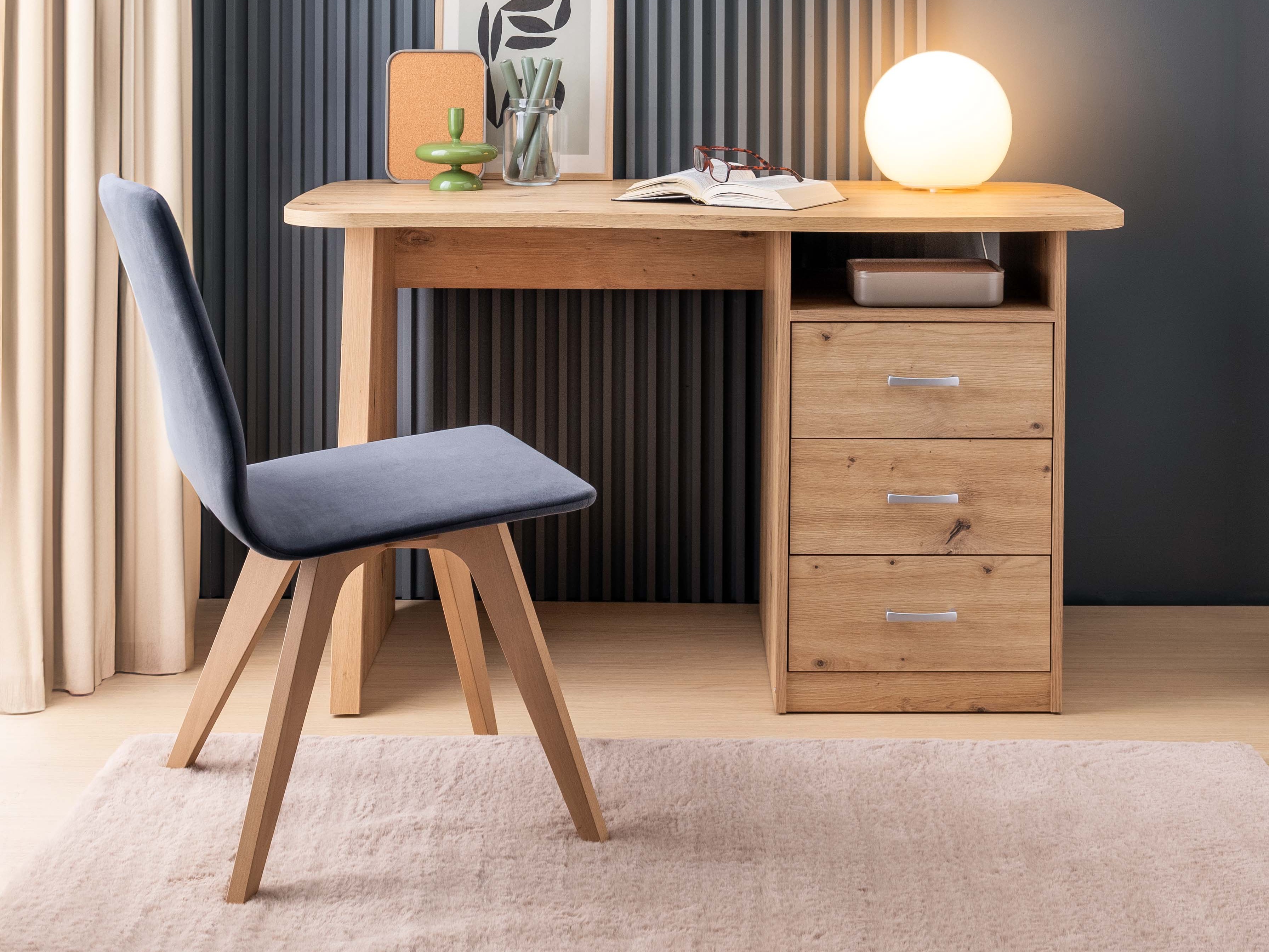 Mesa de escritório Ontario 204 (Carvalho Artisan)