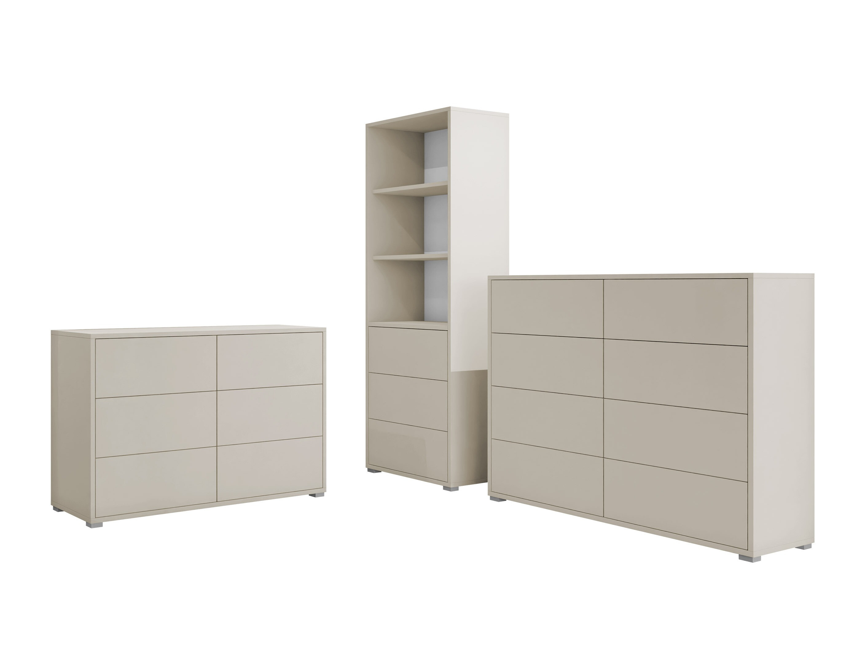 Conjunto para sala de estar Comfivo Tutela I (Caxemira)