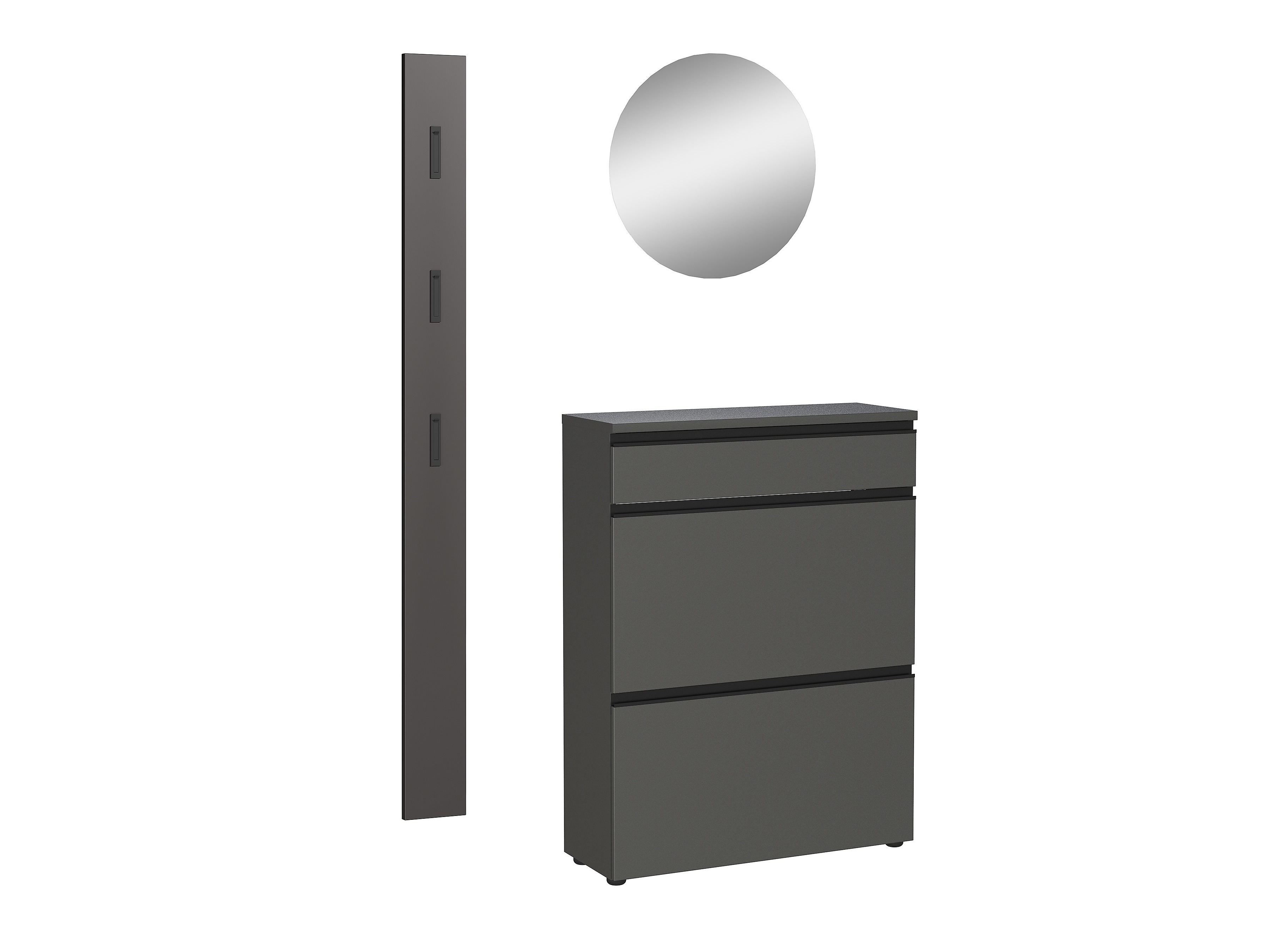 Conjunto para corredor Sacramento 532 (Grafite)