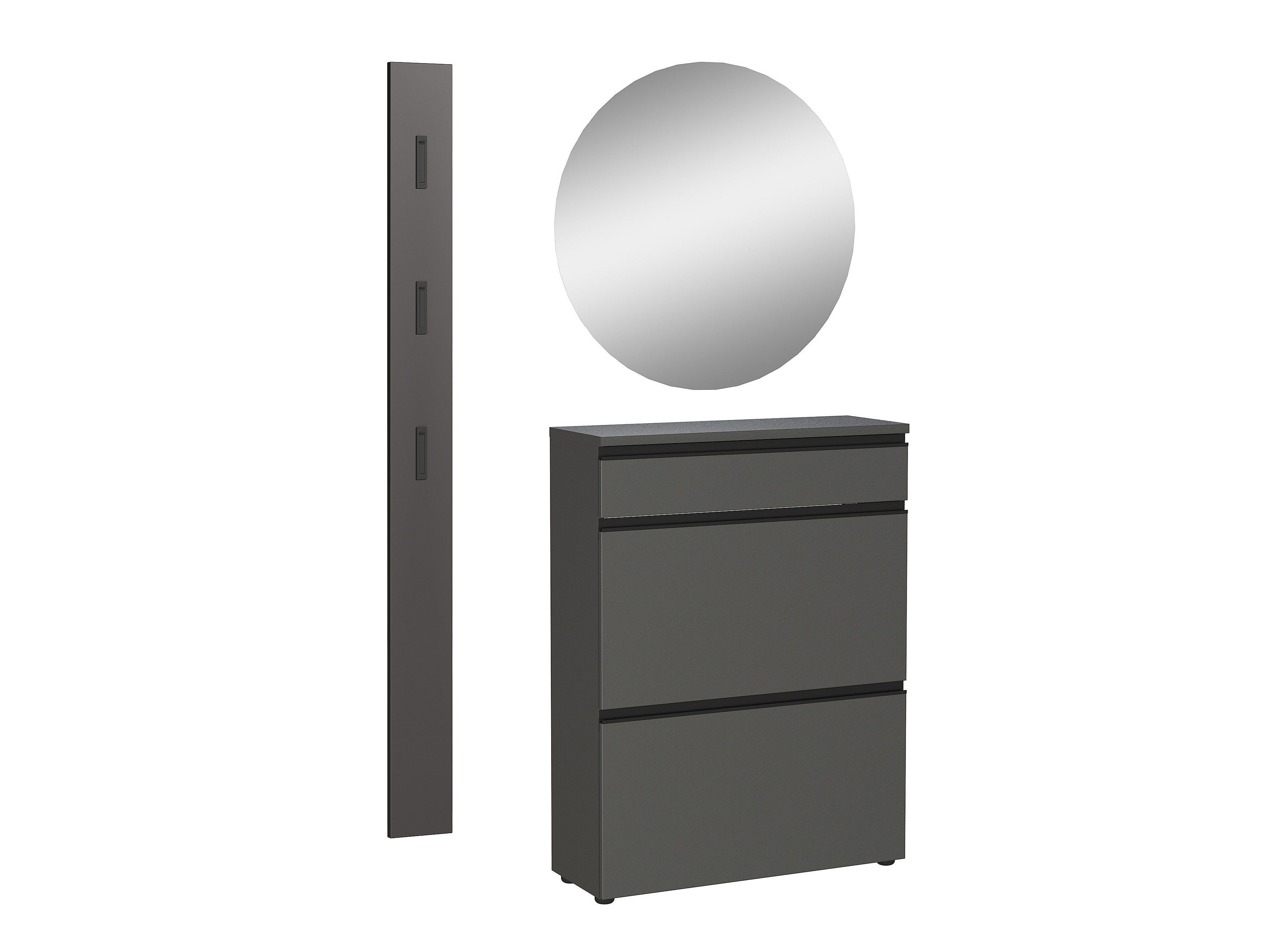 Conjunto para corredor Sacramento 533 (Grafite)