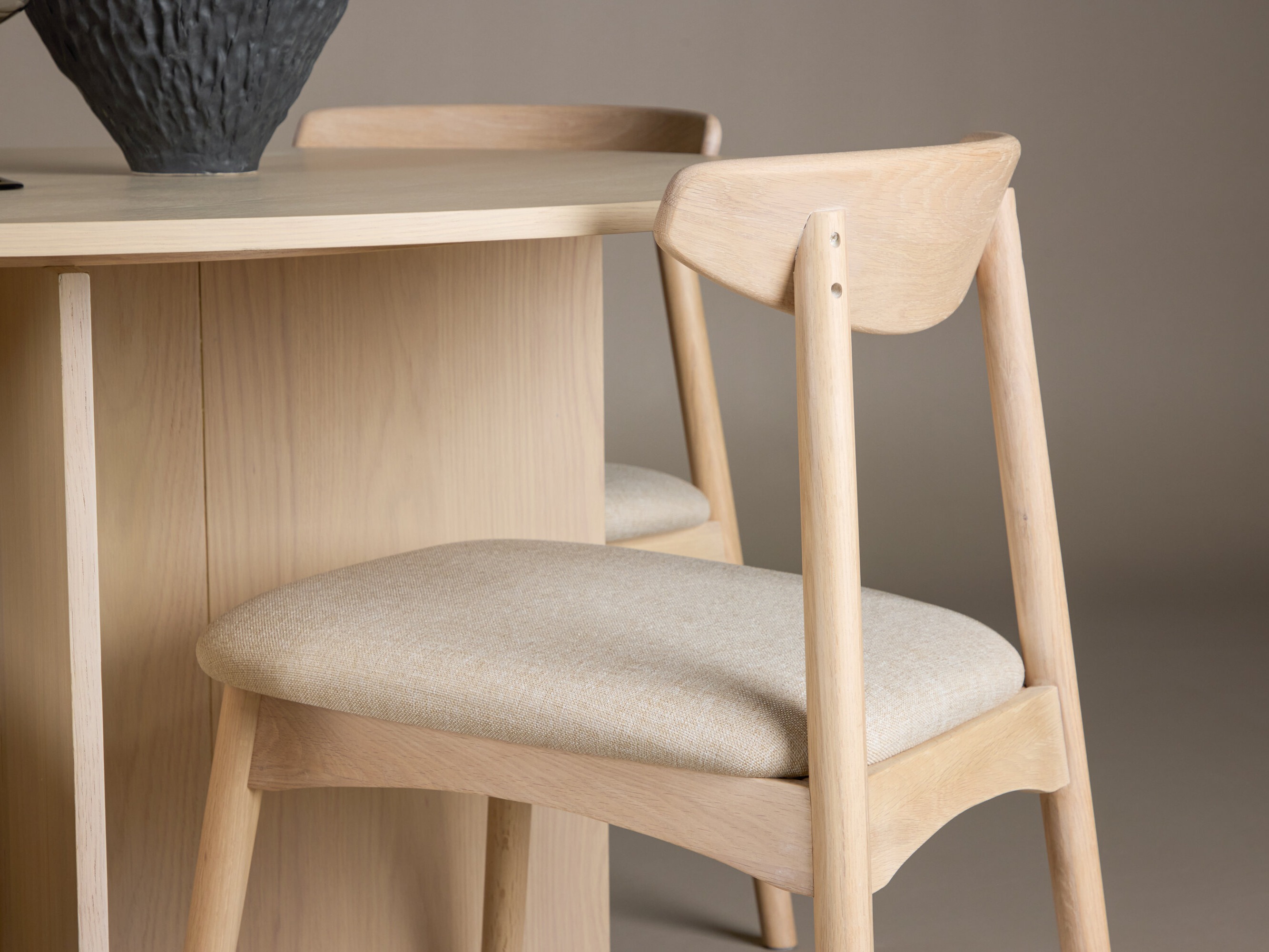 Conjunto para refeições Dallas 4986 (Madeira clara)