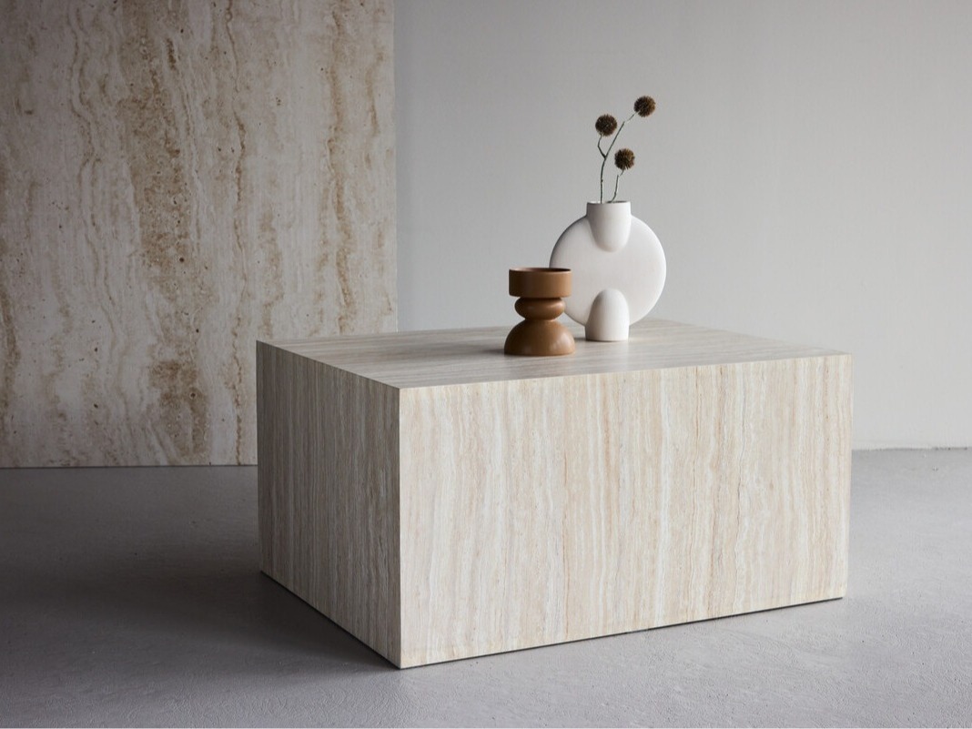 Mesa de centro Dallas 3186 (Castanho claro)