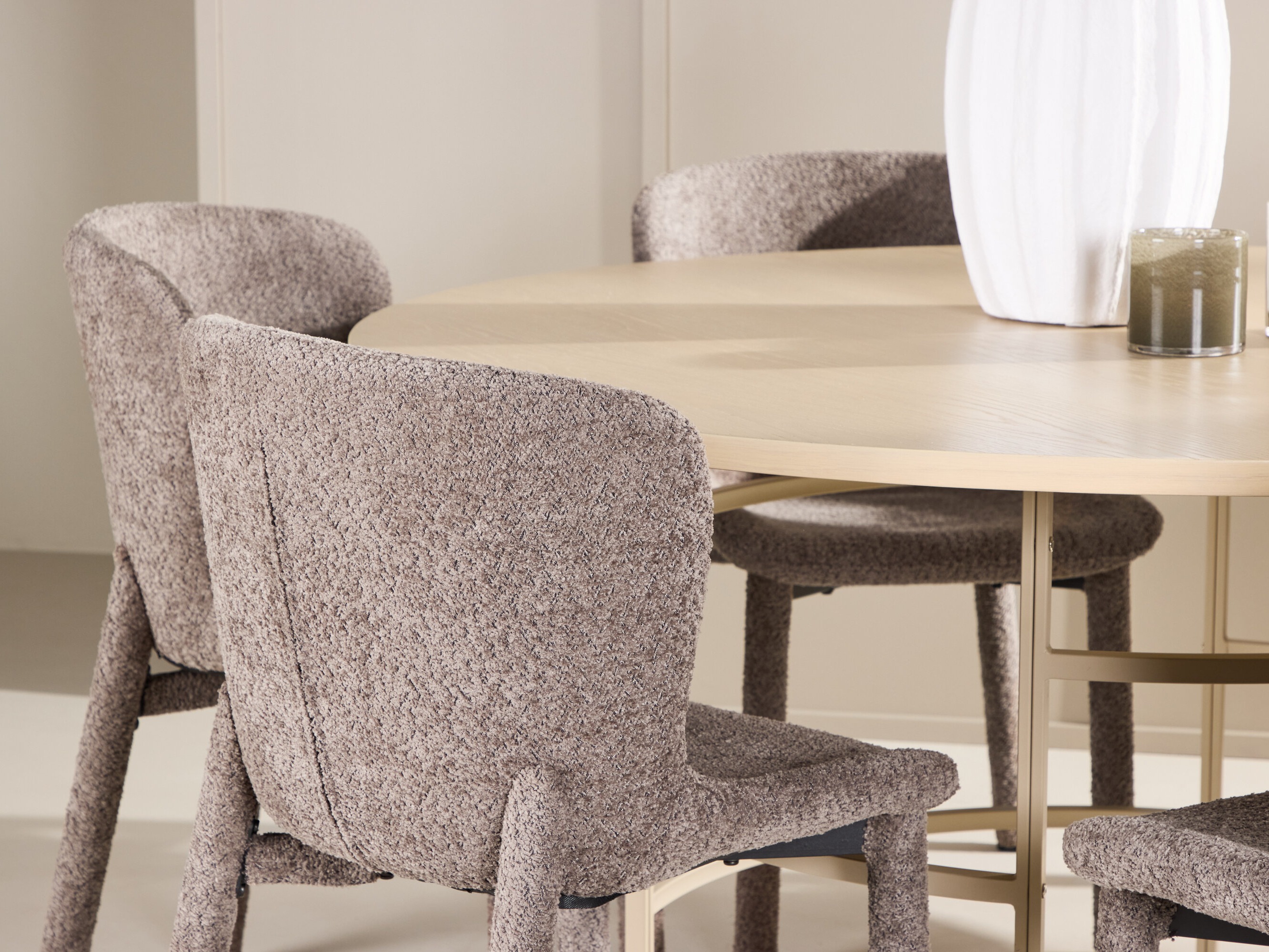 Conjunto para refeições Dallas 4987 (Castanho claro)