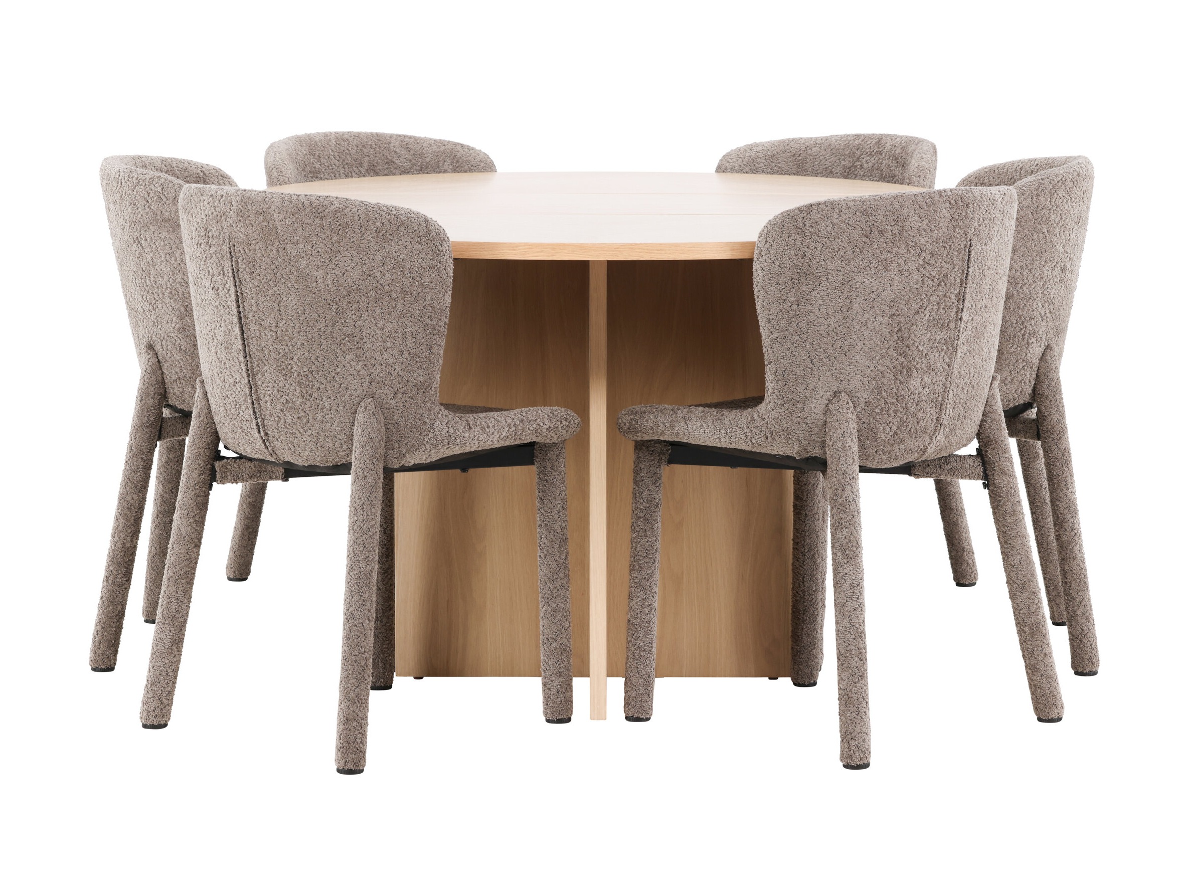 Conjunto para refeições Dallas 4989 (Carvalho)