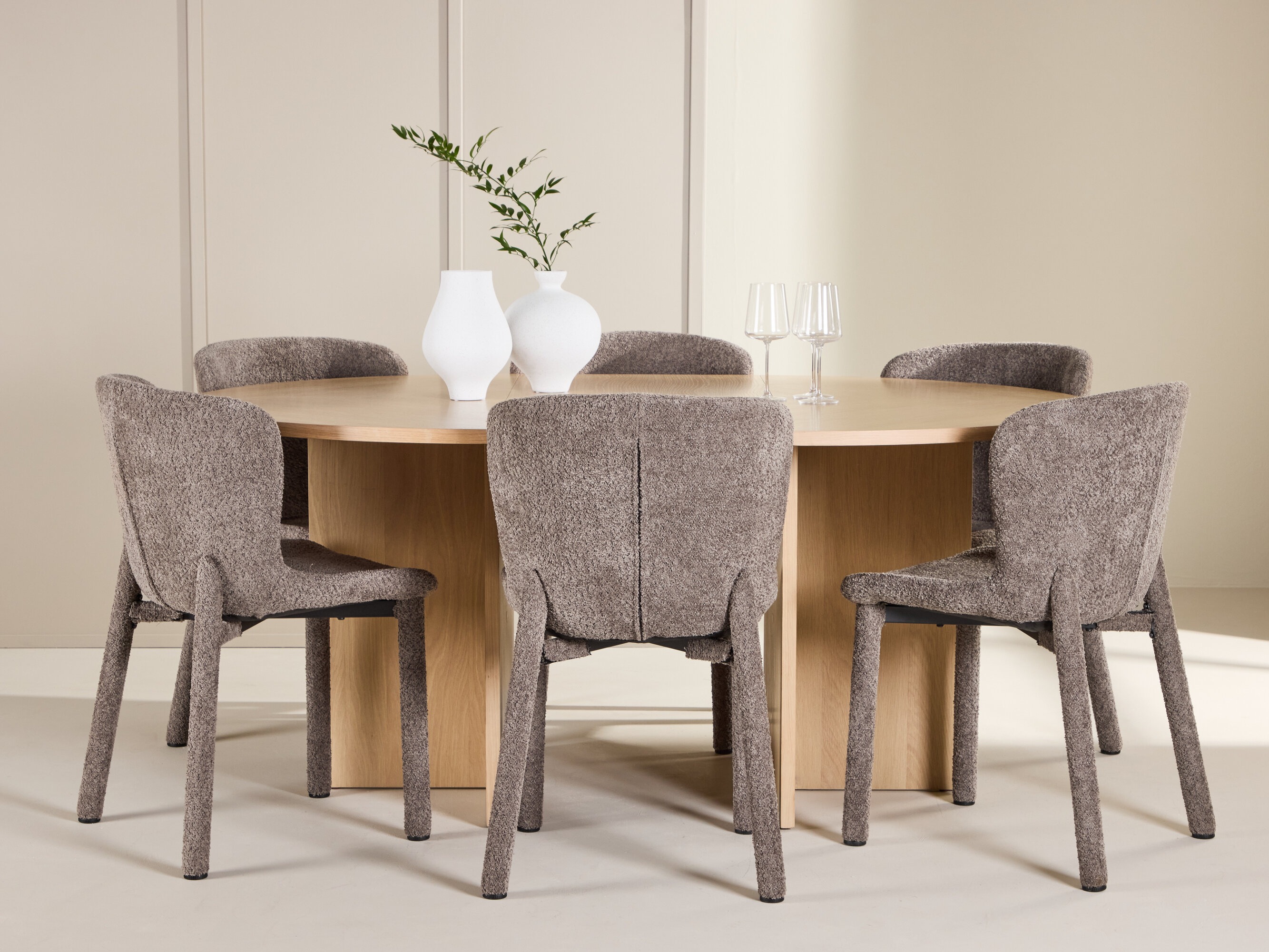 Conjunto para refeições Dallas 4989 (Carvalho)