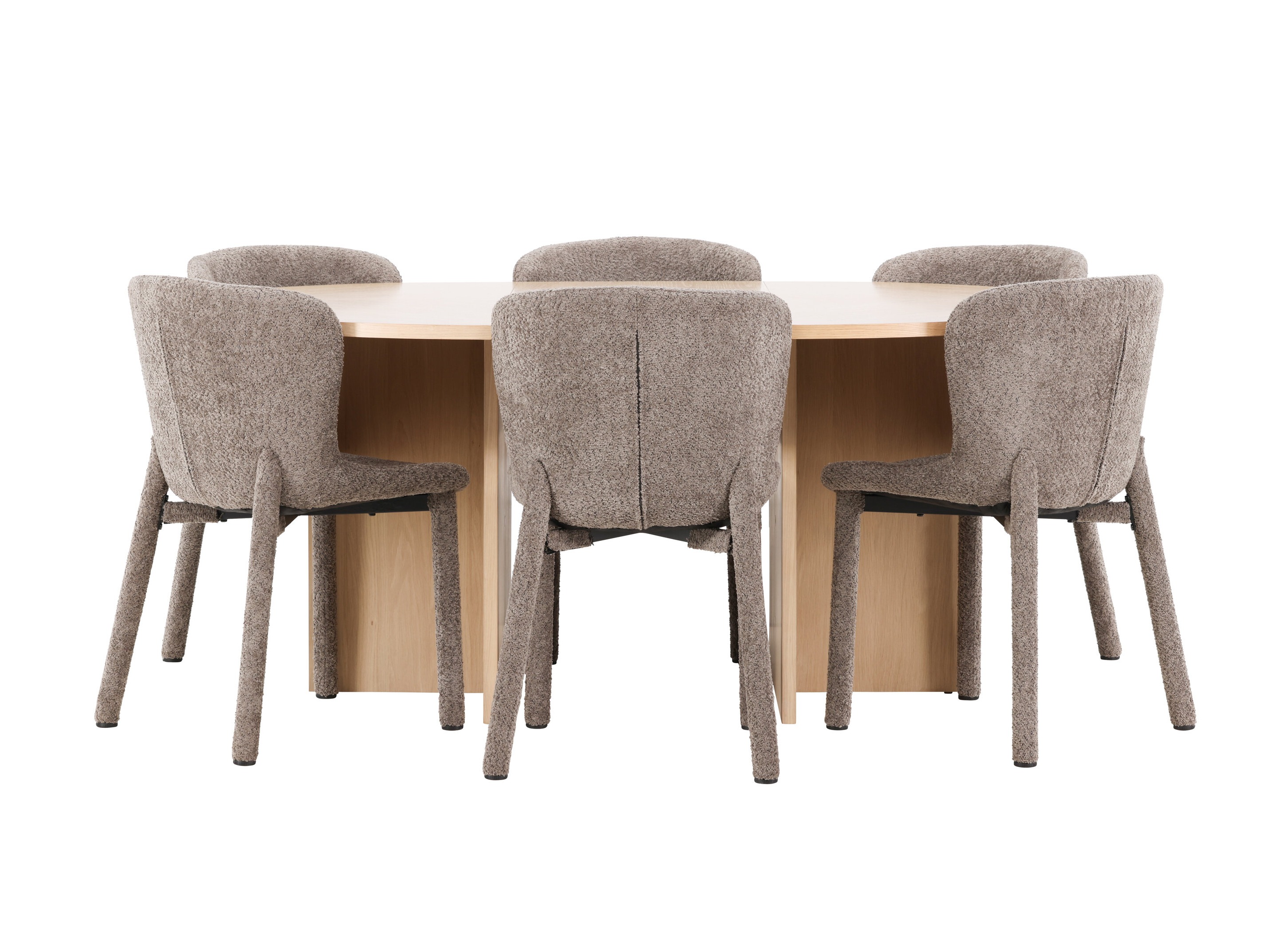 Conjunto para refeições Dallas 4989 (Carvalho)