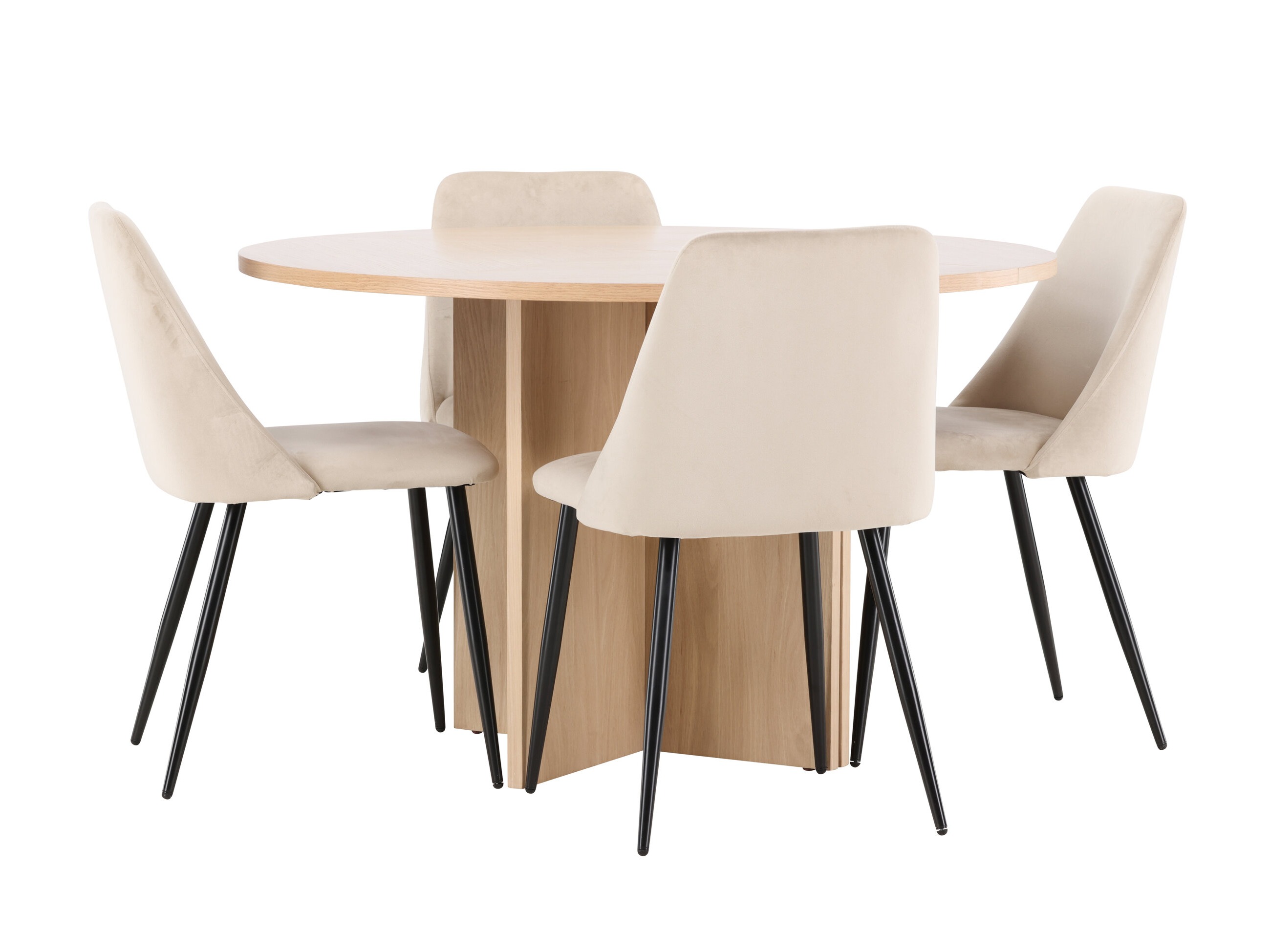 Conjunto para refeições Dallas 4991 (Carvalho)