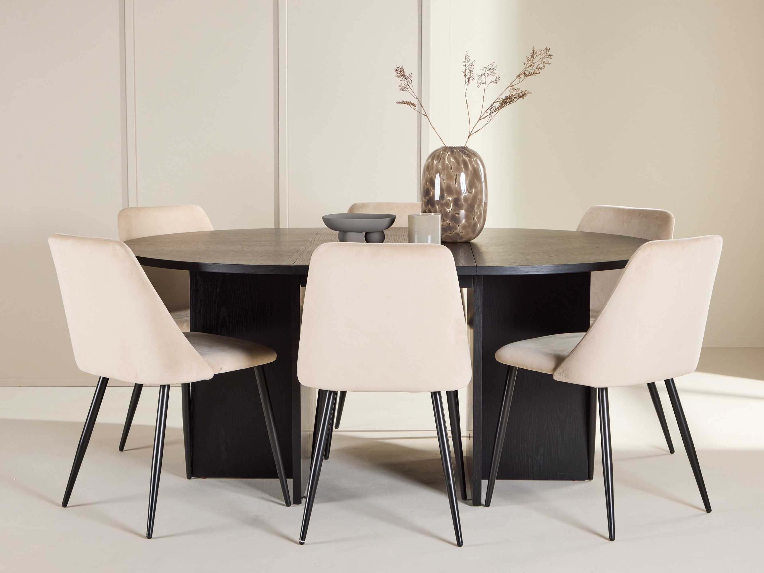 Conjunto para refeições Dallas 4992 (Preto)