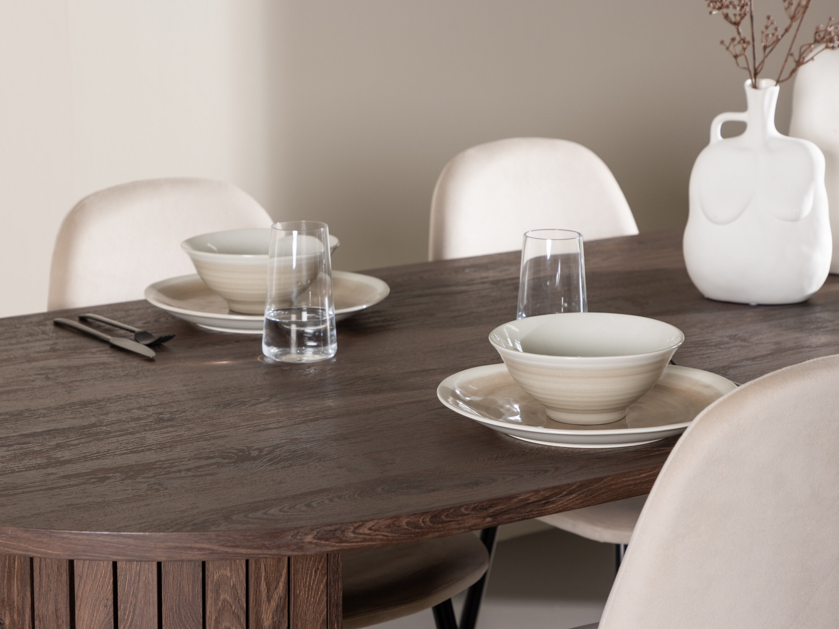 Conjunto para refeições Dallas 4995 (Bege)