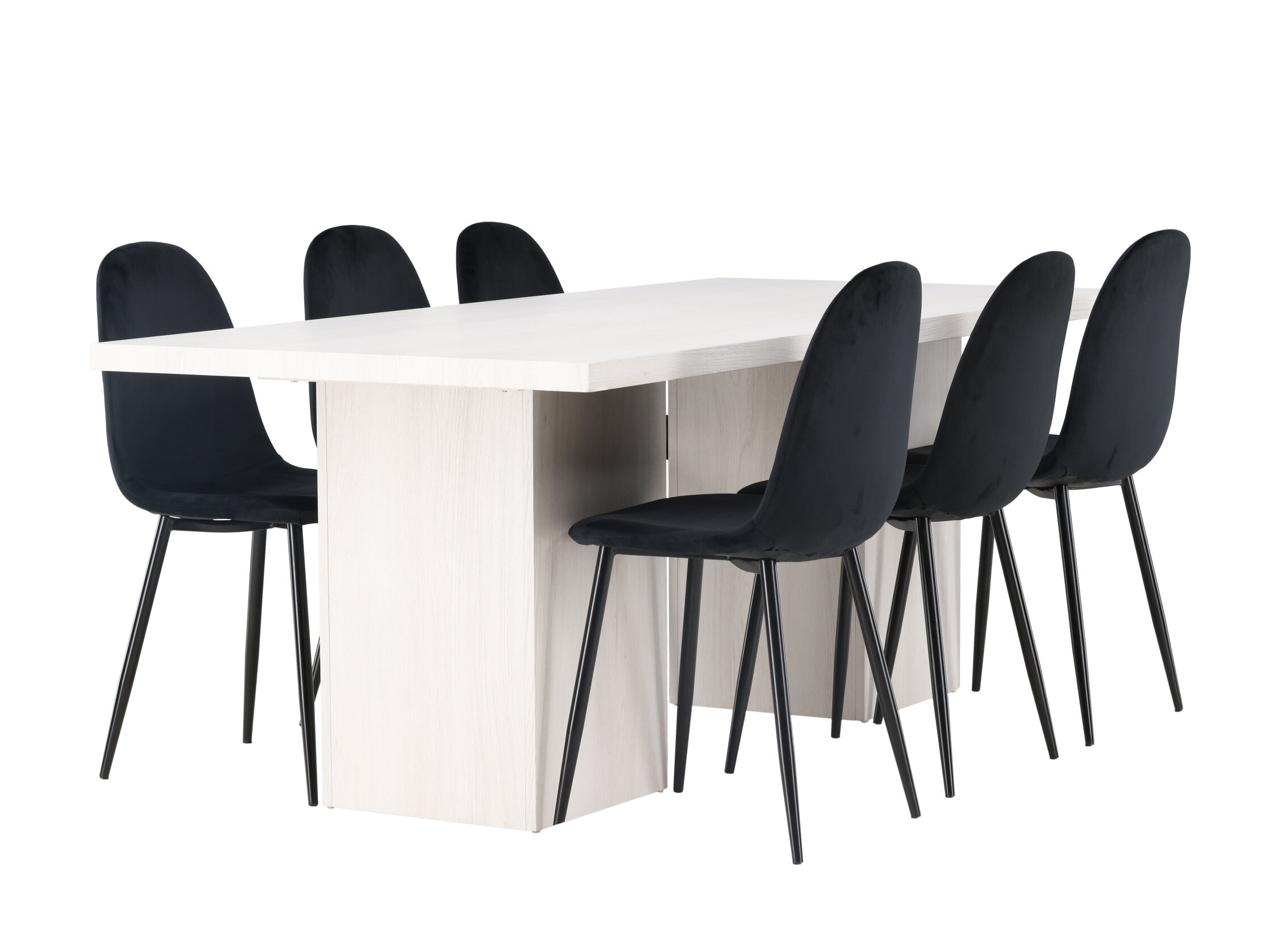 Conjunto para refeições Dallas 4997 (Preto)
