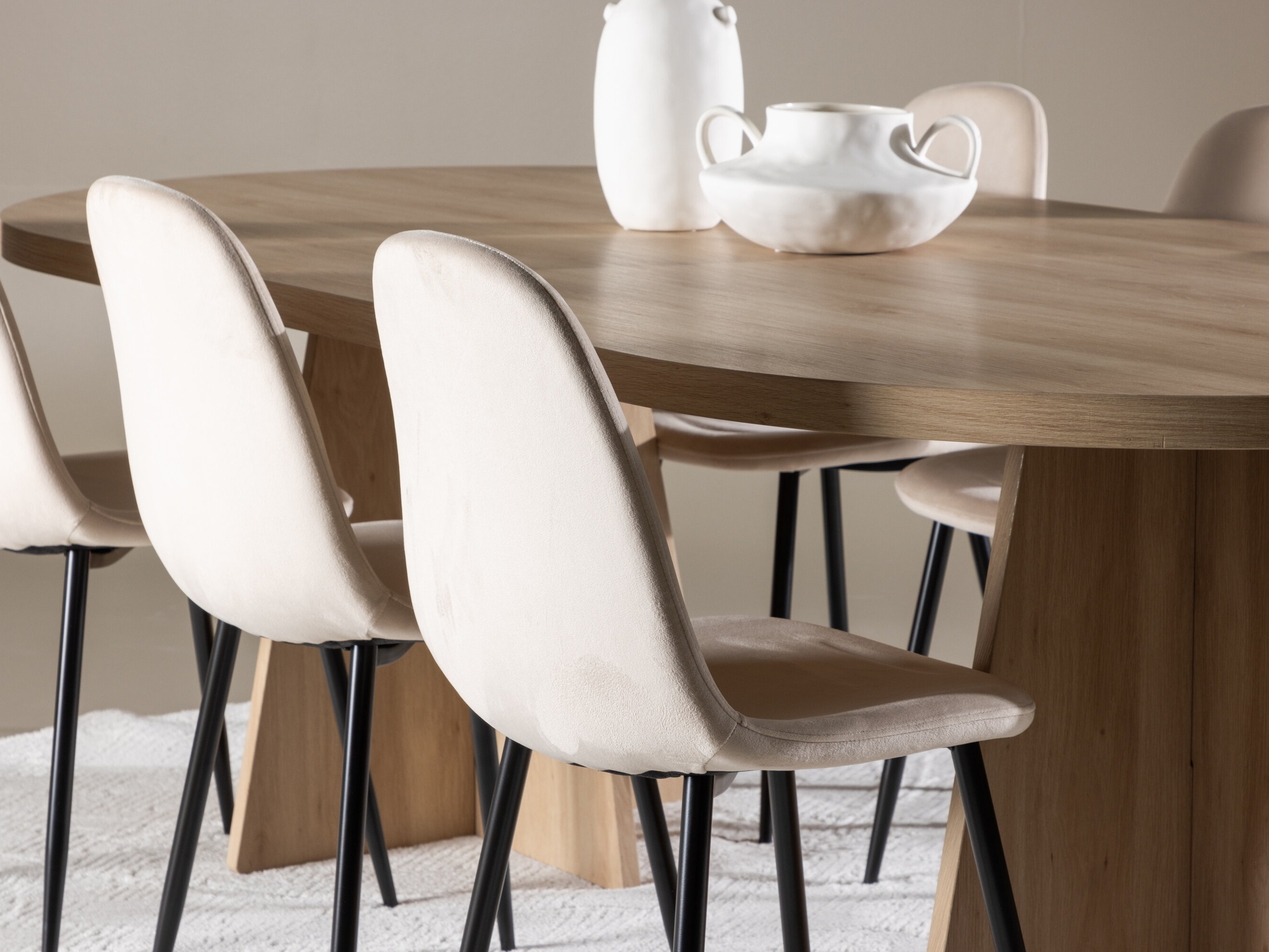 Conjunto para refeições Dallas 4998 (Bege)