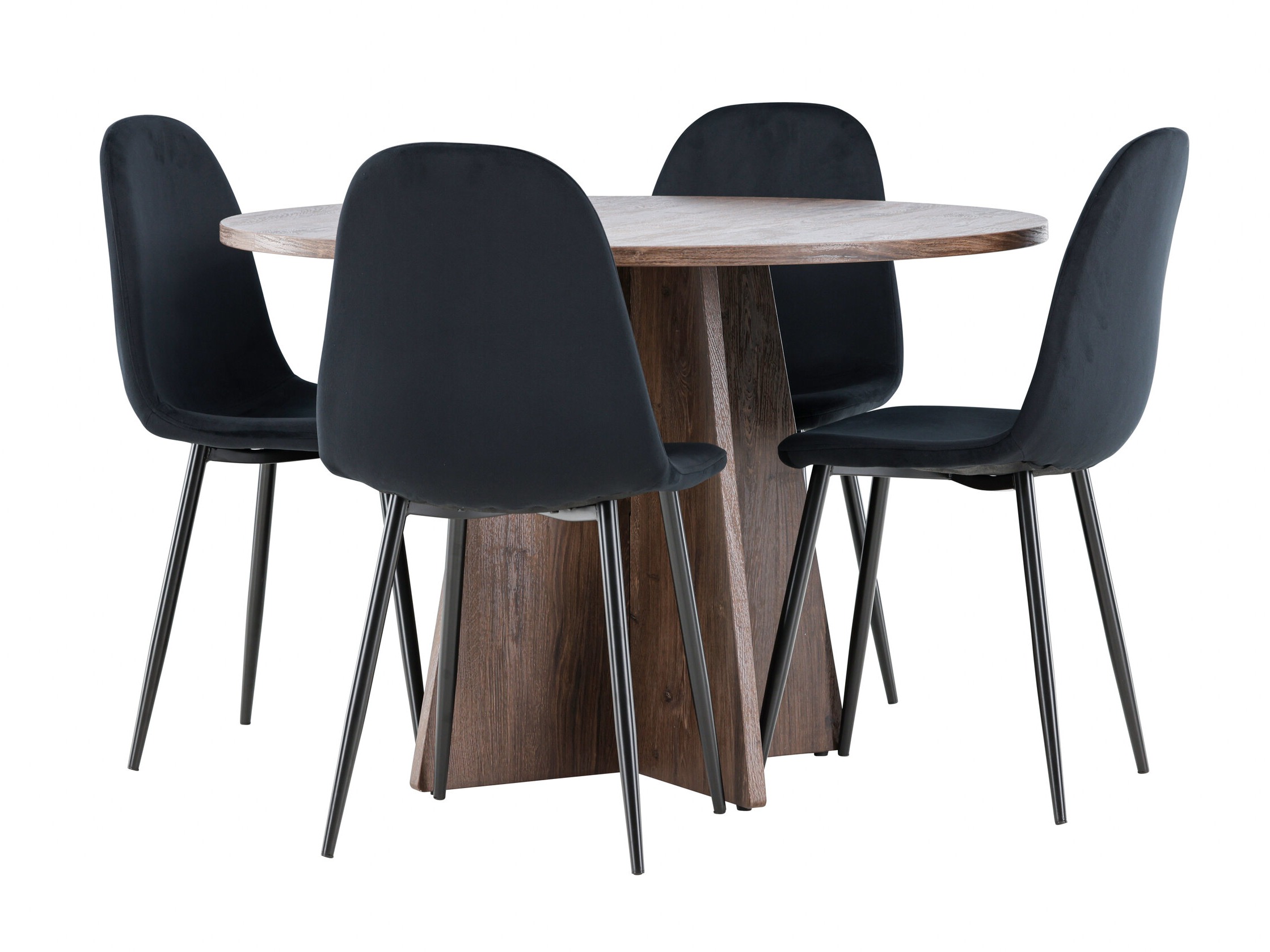 Conjunto para refeições Dallas 5009 (Preto)