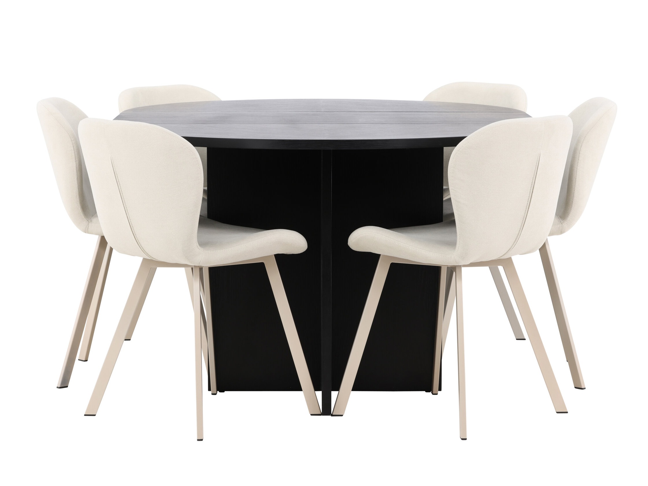 Conjunto para refeições Dallas 5010 (Preto)