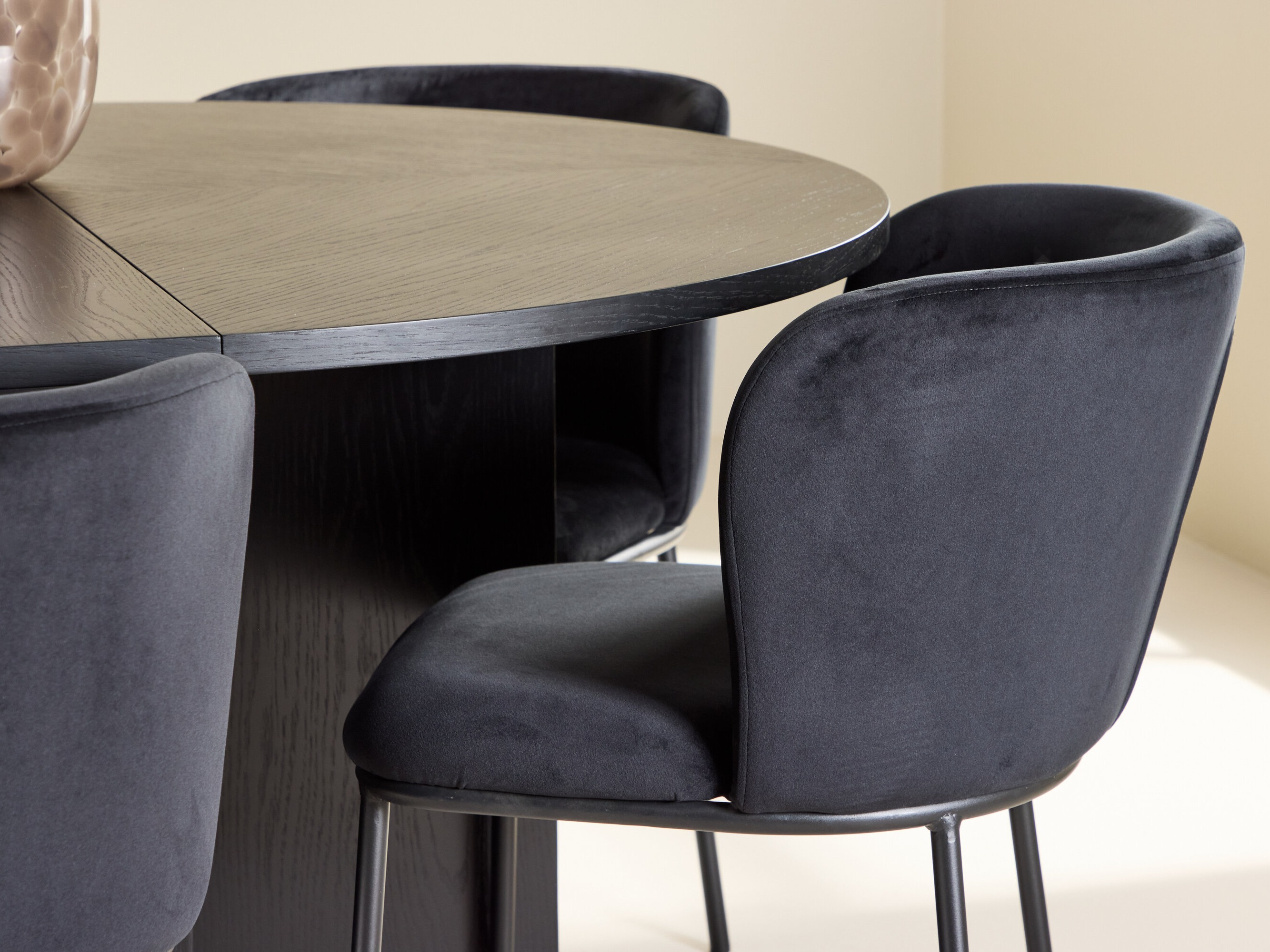 Conjunto para refeições Dallas 5013 (Preto)