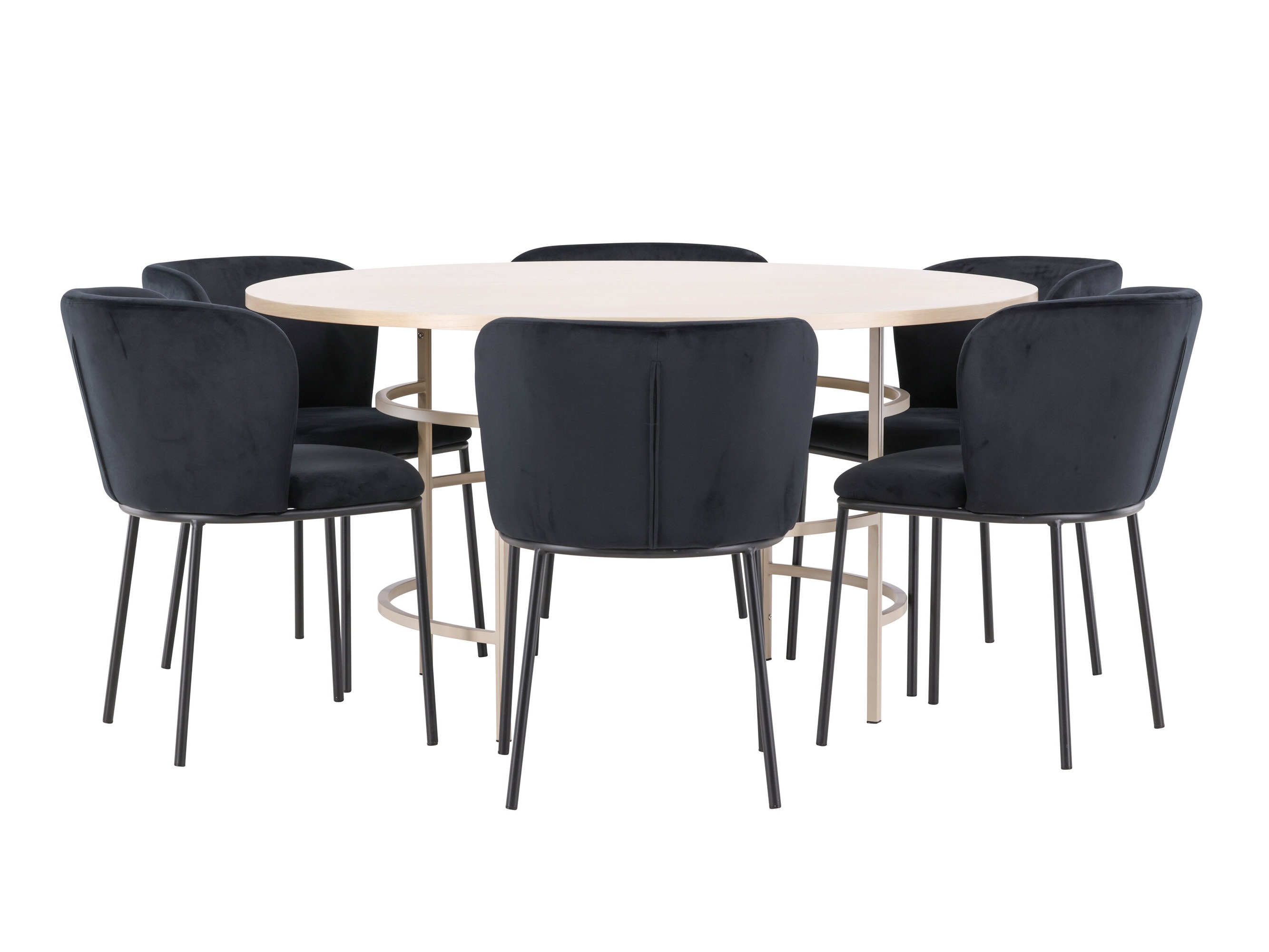 Conjunto para refeições Dallas 5015 (Castanho claro)